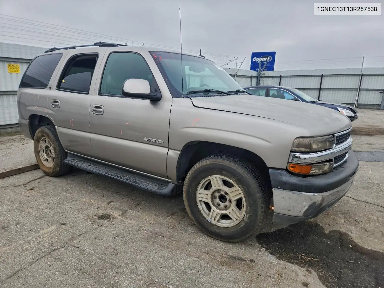 1GNEC13T13R257538 2003 Chevrolet Tahoe C1500