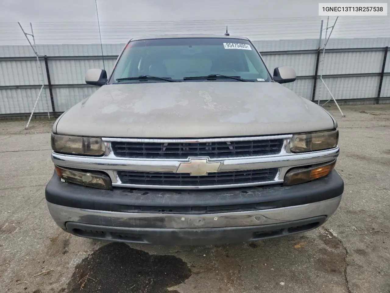 1GNEC13T13R257538 2003 Chevrolet Tahoe C1500