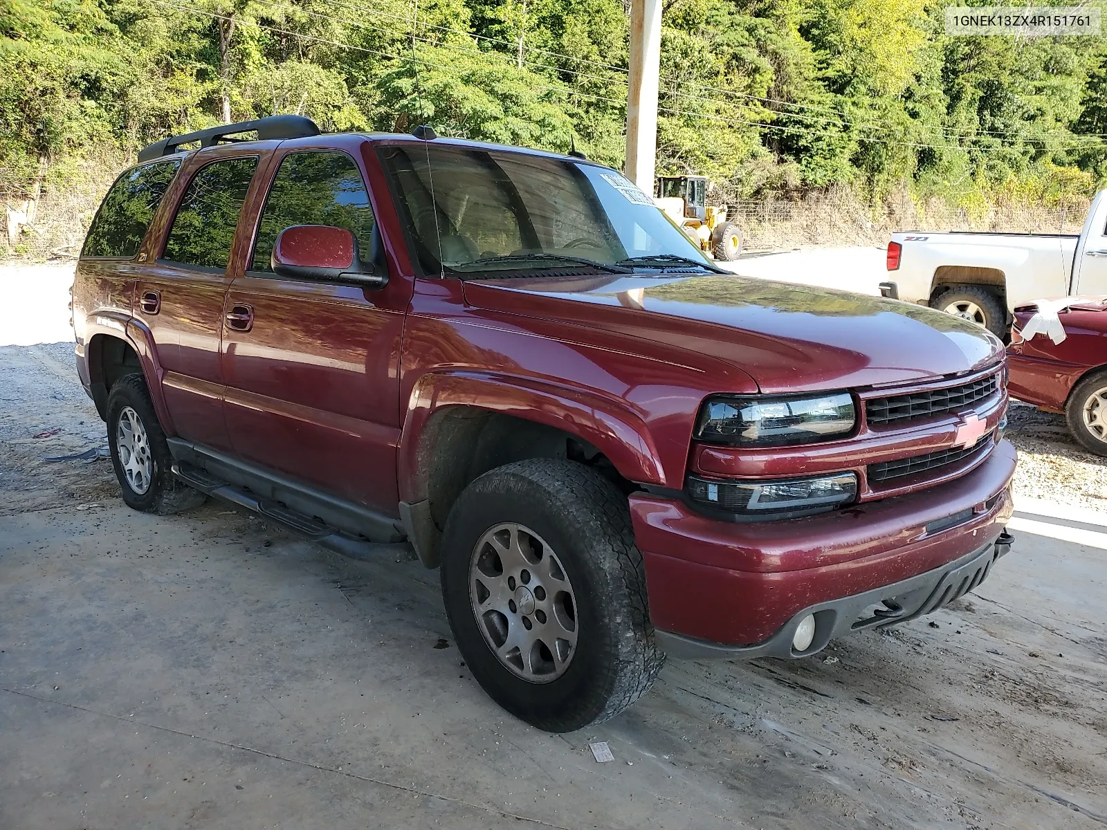 2004 Chevrolet Tahoe K1500 VIN: 1GNEK13ZX4R151761 Lot: 61896854