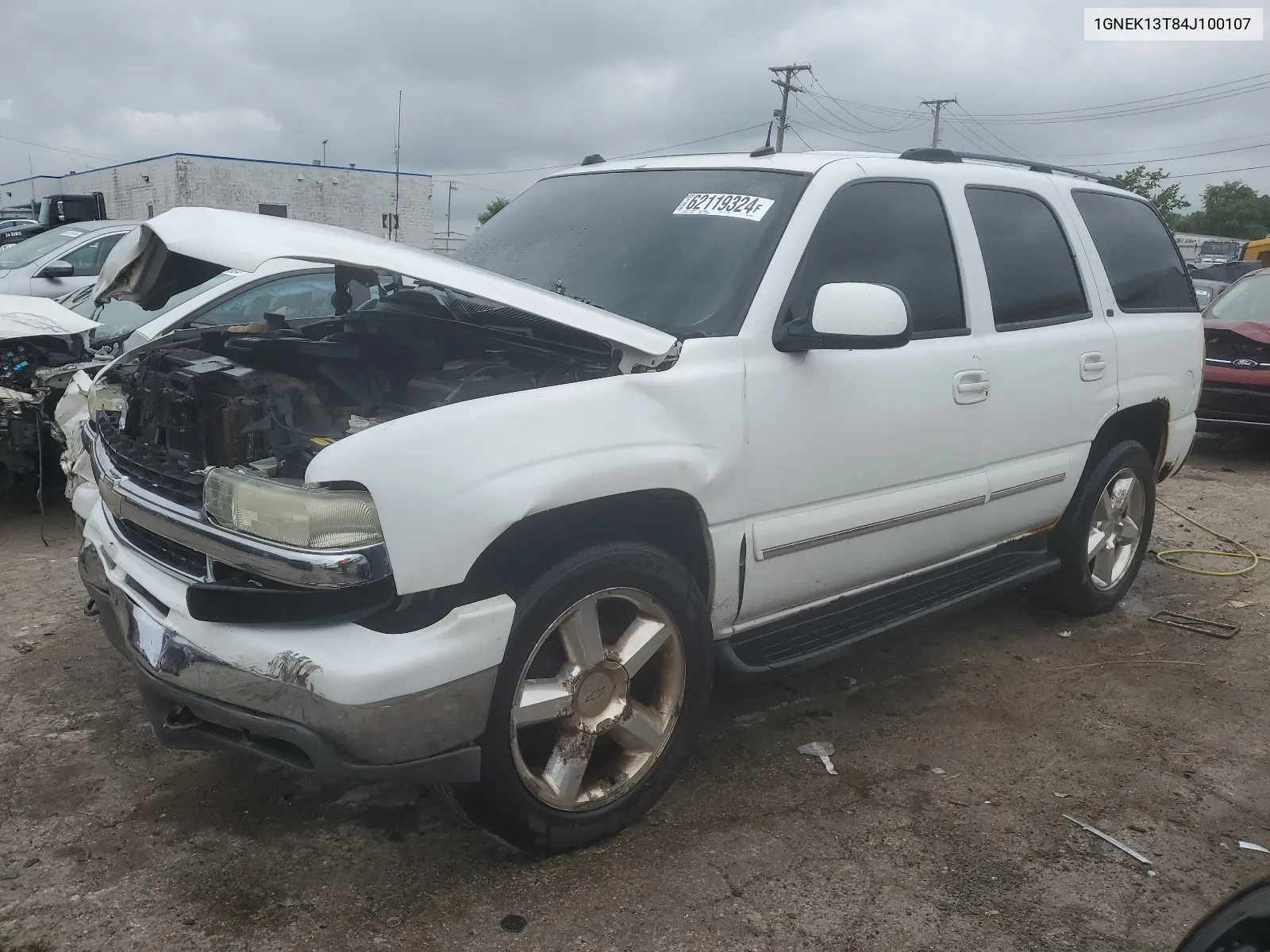 2004 Chevrolet Tahoe K1500 VIN: 1GNEK13T84J100107 Lot: 62119324