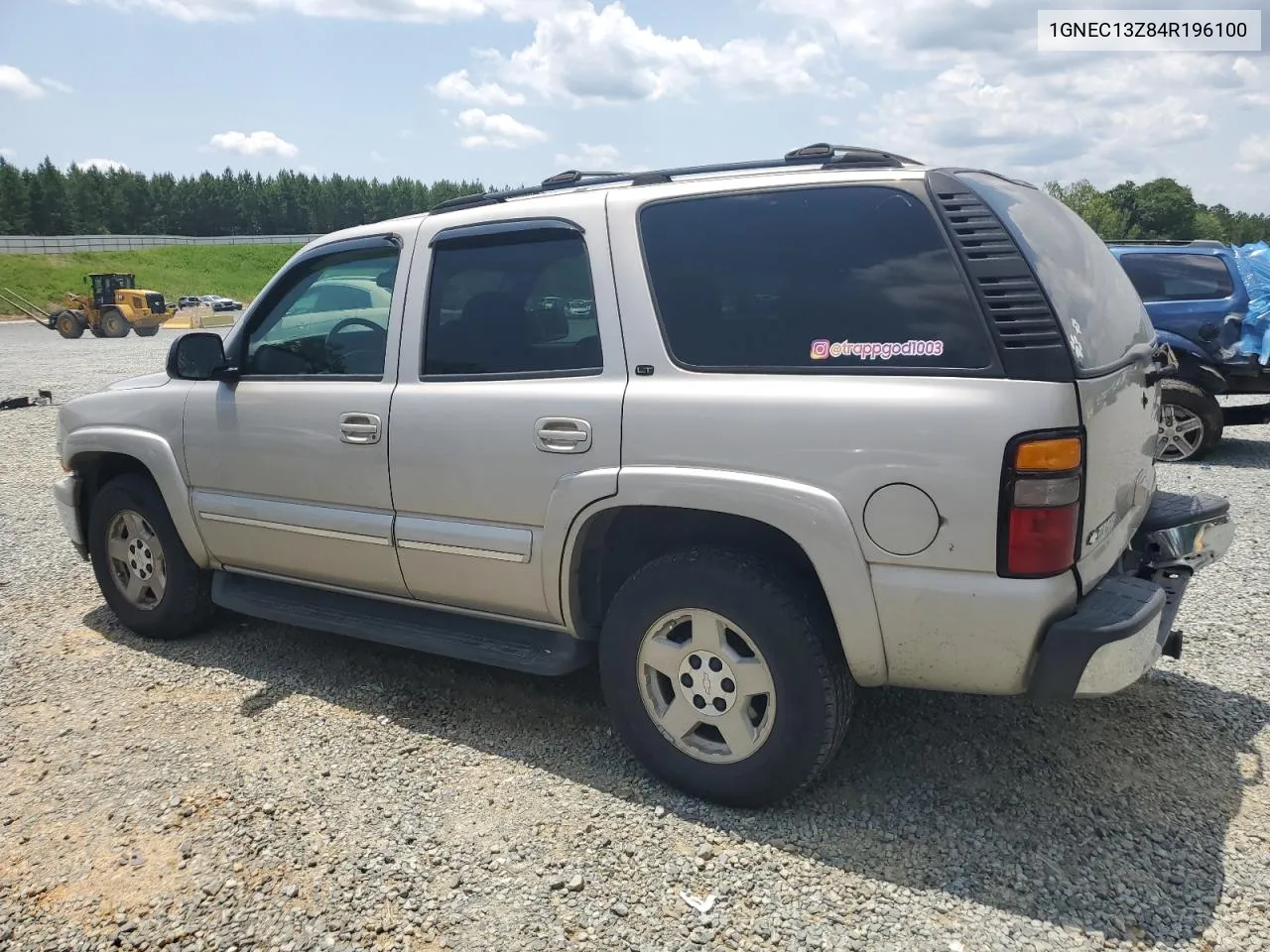 1GNEC13Z84R196100 2004 Chevrolet Tahoe C1500