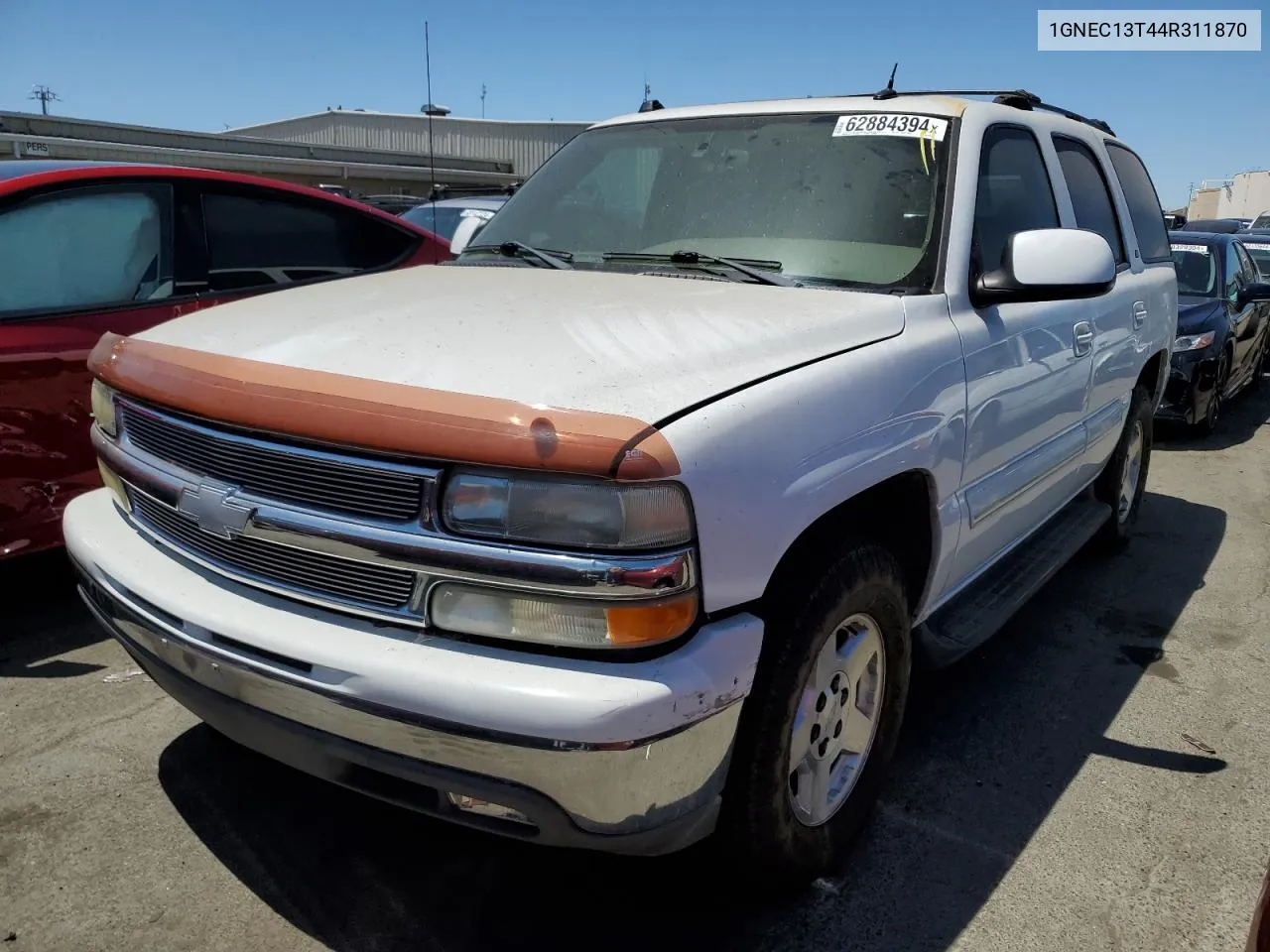 2004 Chevrolet Tahoe C1500 VIN: 1GNEC13T44R311870 Lot: 62884394