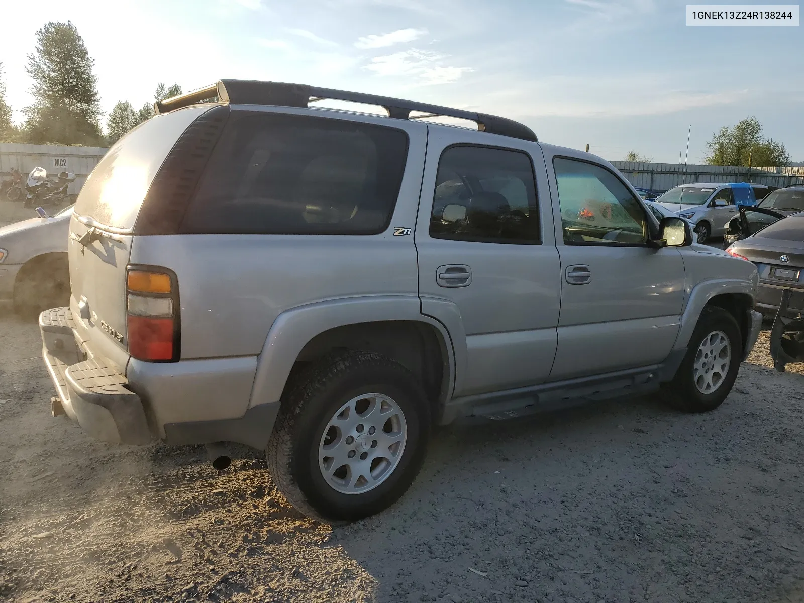 2004 Chevrolet Tahoe K1500 VIN: 1GNEK13Z24R138244 Lot: 63347824