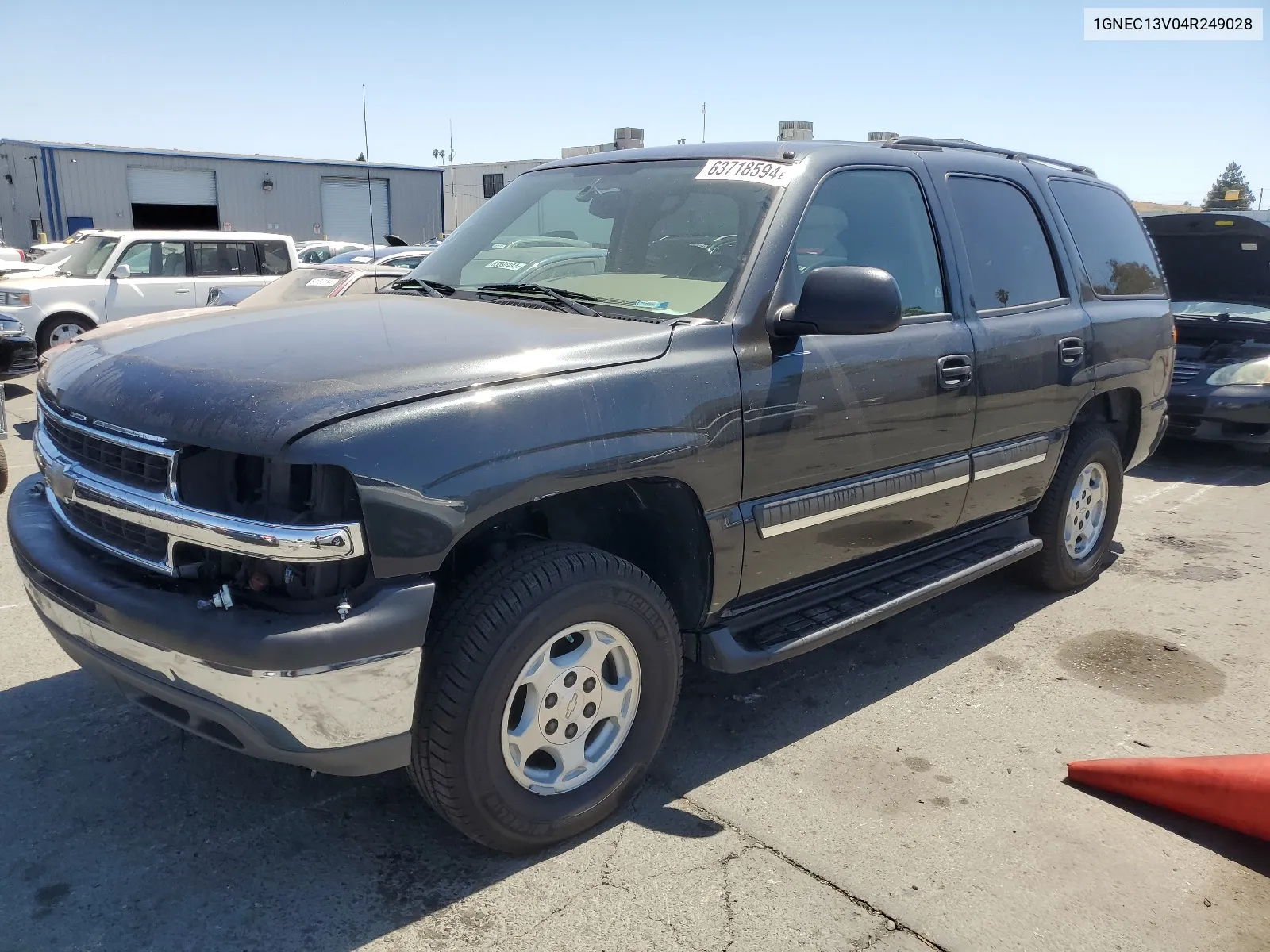 2004 Chevrolet Tahoe C1500 VIN: 1GNEC13V04R249028 Lot: 63718594