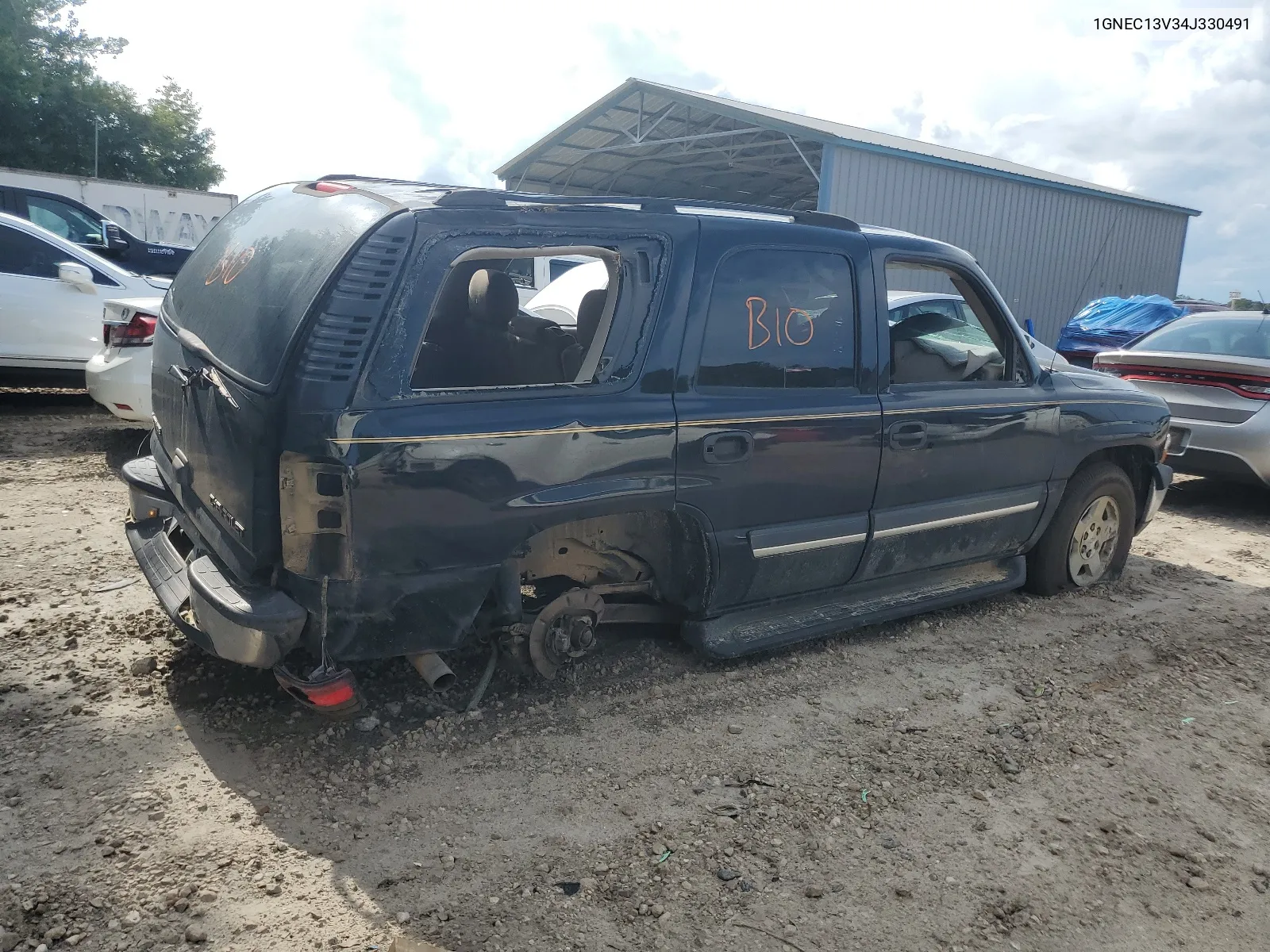 2004 Chevrolet Tahoe C1500 VIN: 1GNEC13V34J330491 Lot: 65091274