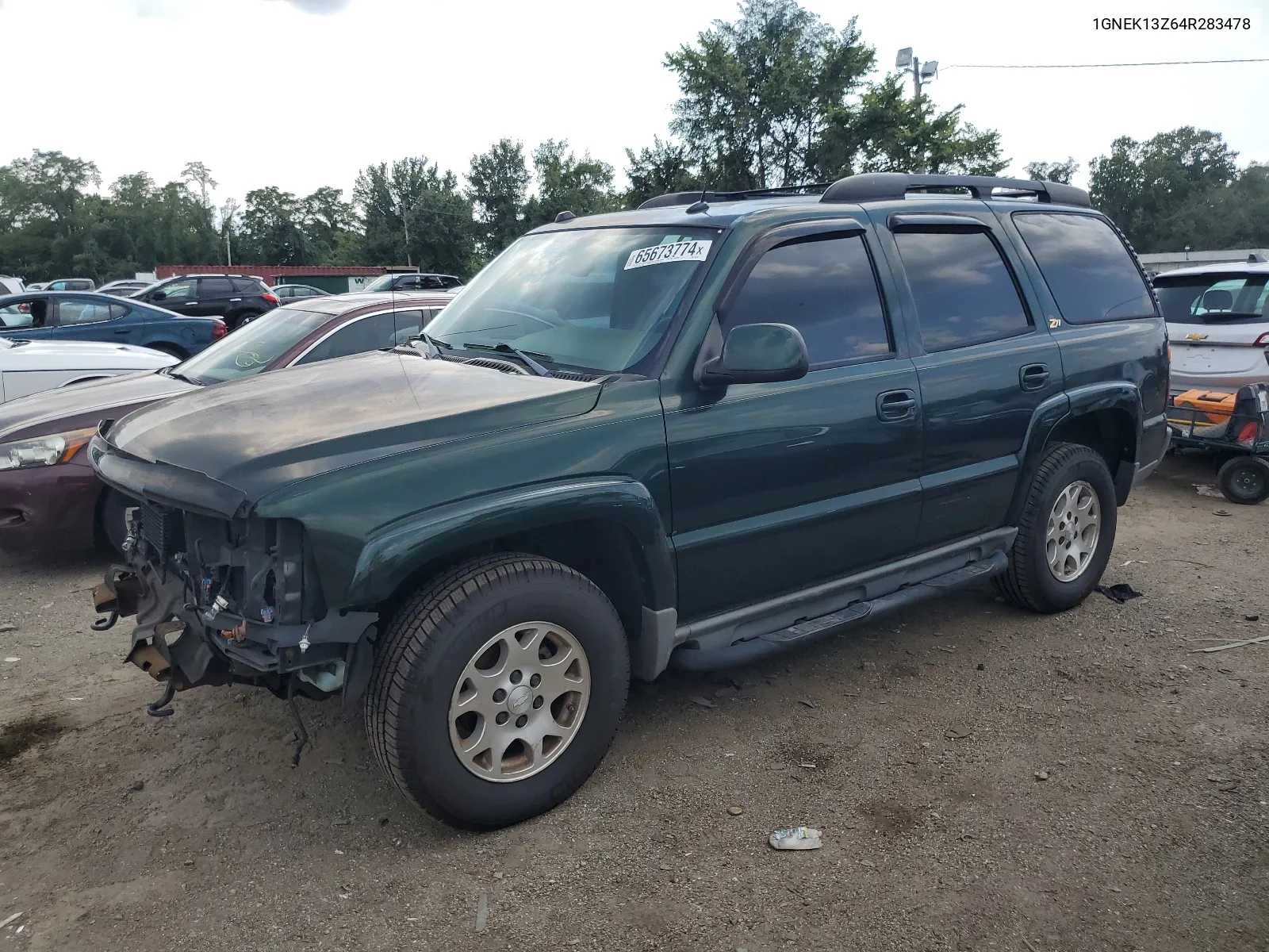 2004 Chevrolet Tahoe K1500 VIN: 1GNEK13Z64R283478 Lot: 65673774