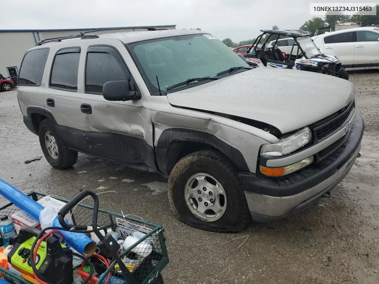 2004 Chevrolet Tahoe K1500 VIN: 1GNEK13Z34J315463 Lot: 67158074