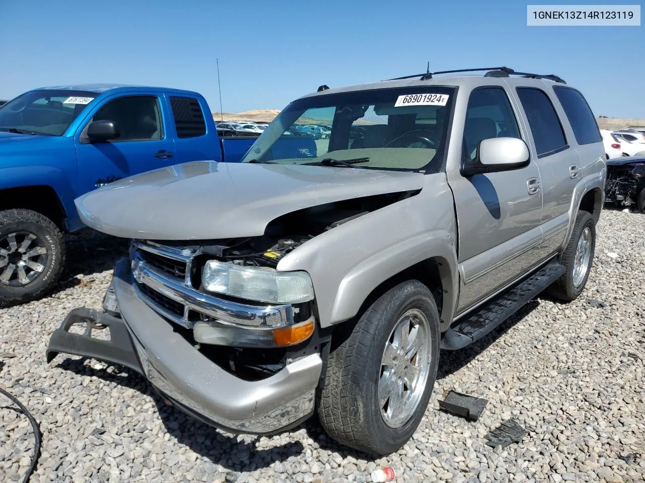 2004 Chevrolet Tahoe K1500 VIN: 1GNEK13Z14R123119 Lot: 71197434