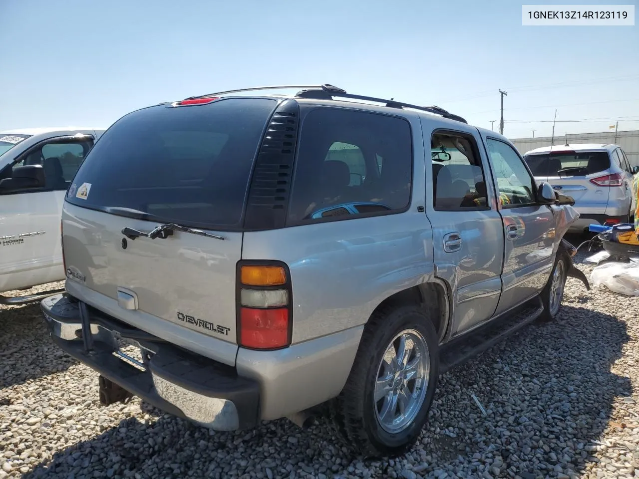 2004 Chevrolet Tahoe K1500 VIN: 1GNEK13Z14R123119 Lot: 71197434