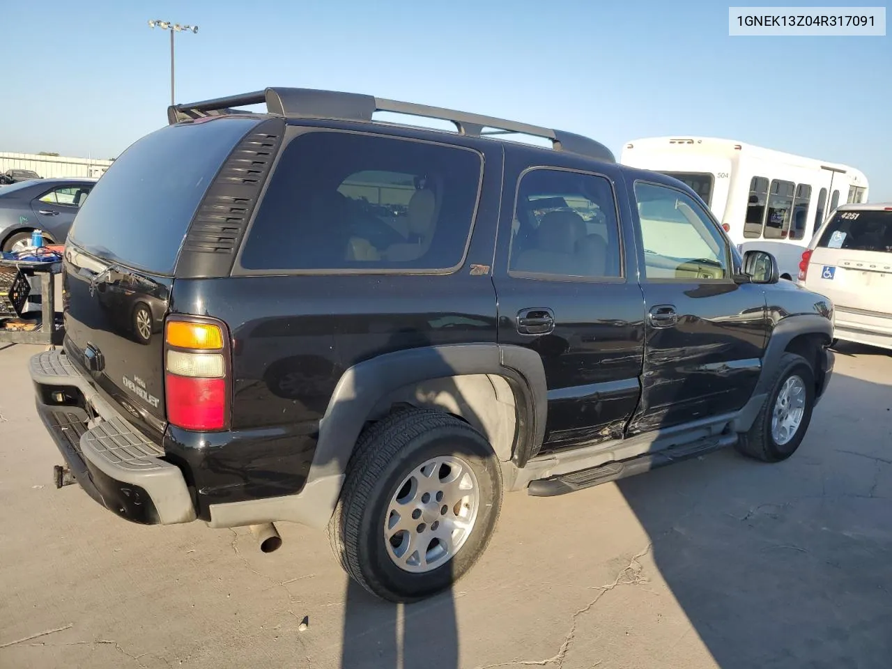 2004 Chevrolet Tahoe K1500 VIN: 1GNEK13Z04R317091 Lot: 71454564