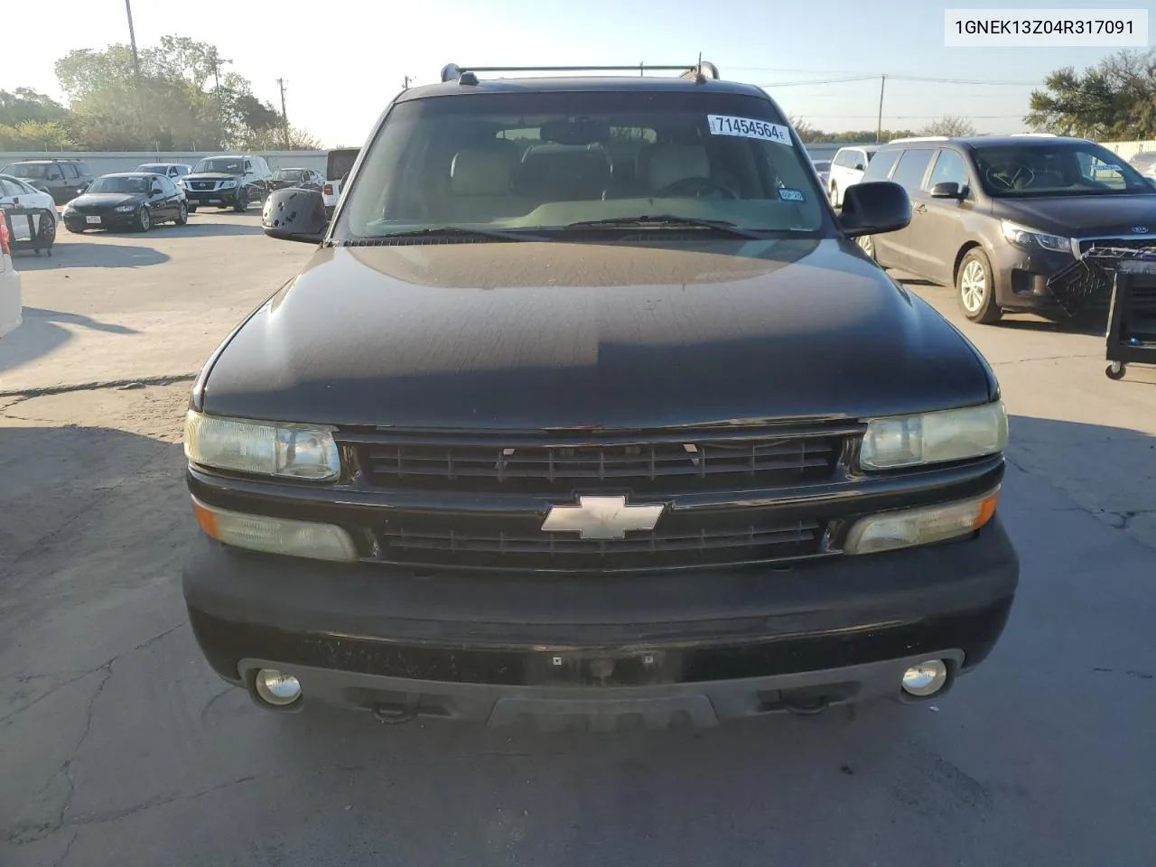 2004 Chevrolet Tahoe K1500 VIN: 1GNEK13Z04R317091 Lot: 71454564