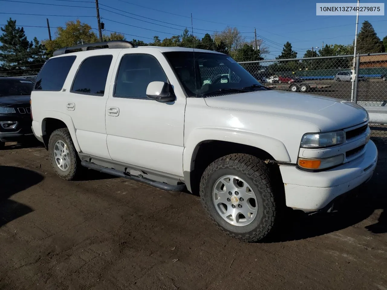 2004 Chevrolet Tahoe K1500 VIN: 1GNEK13Z74R279875 Lot: 73119224