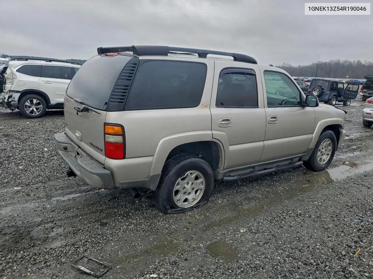 1GNEK13Z54R190046 2004 Chevrolet Tahoe K1500