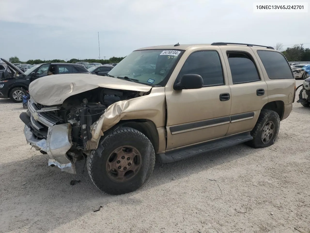 2005 Chevrolet Tahoe C1500 VIN: 1GNEC13V65J242701 Lot: 54768104