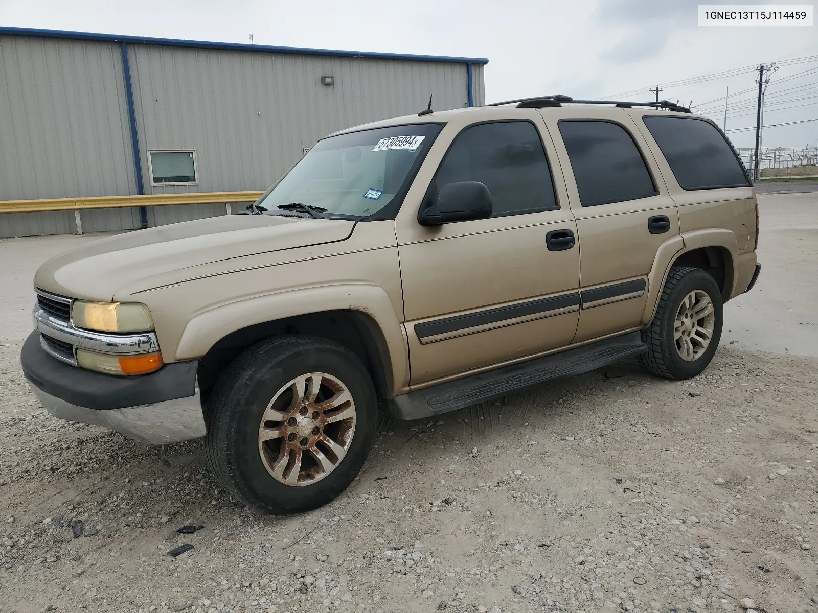 2005 Chevrolet Tahoe C1500 VIN: 1GNEC13T15J114459 Lot: 57305994