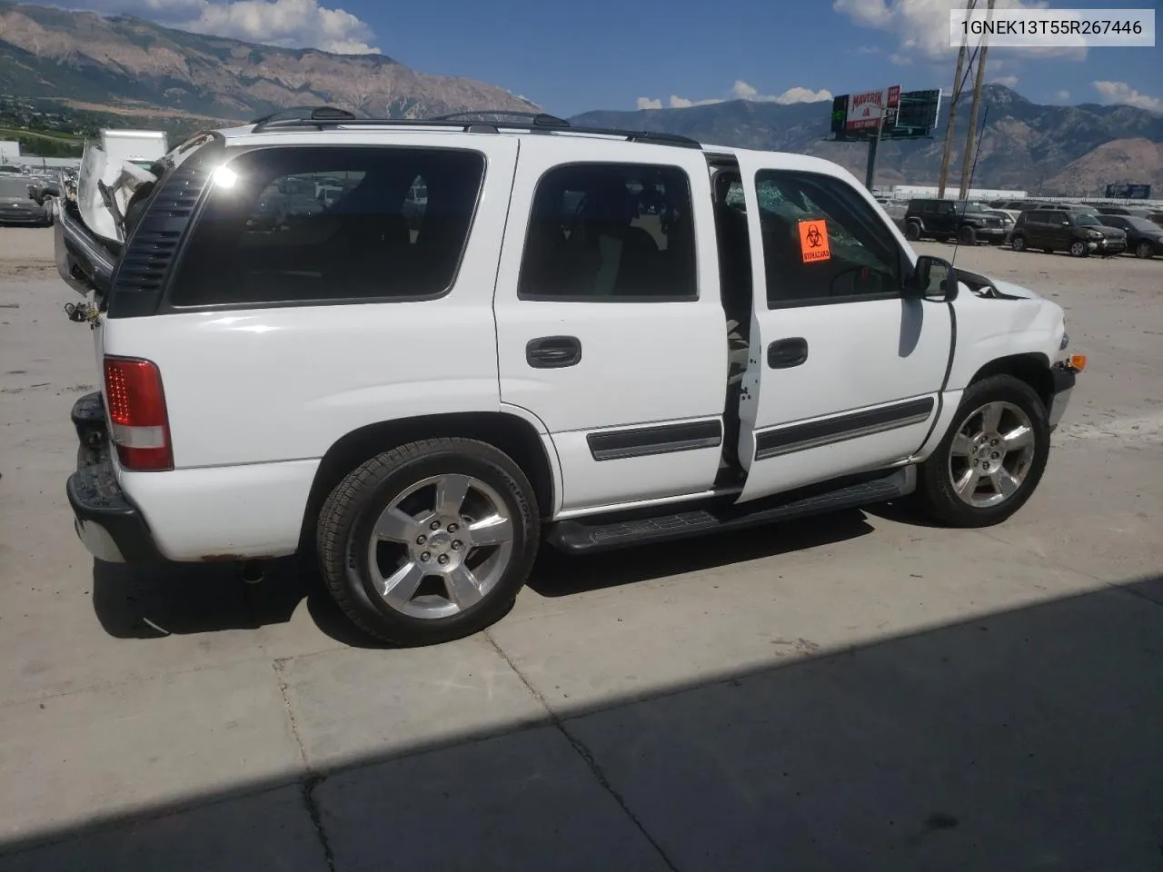 2005 Chevrolet Tahoe K1500 VIN: 1GNEK13T55R267446 Lot: 63435924