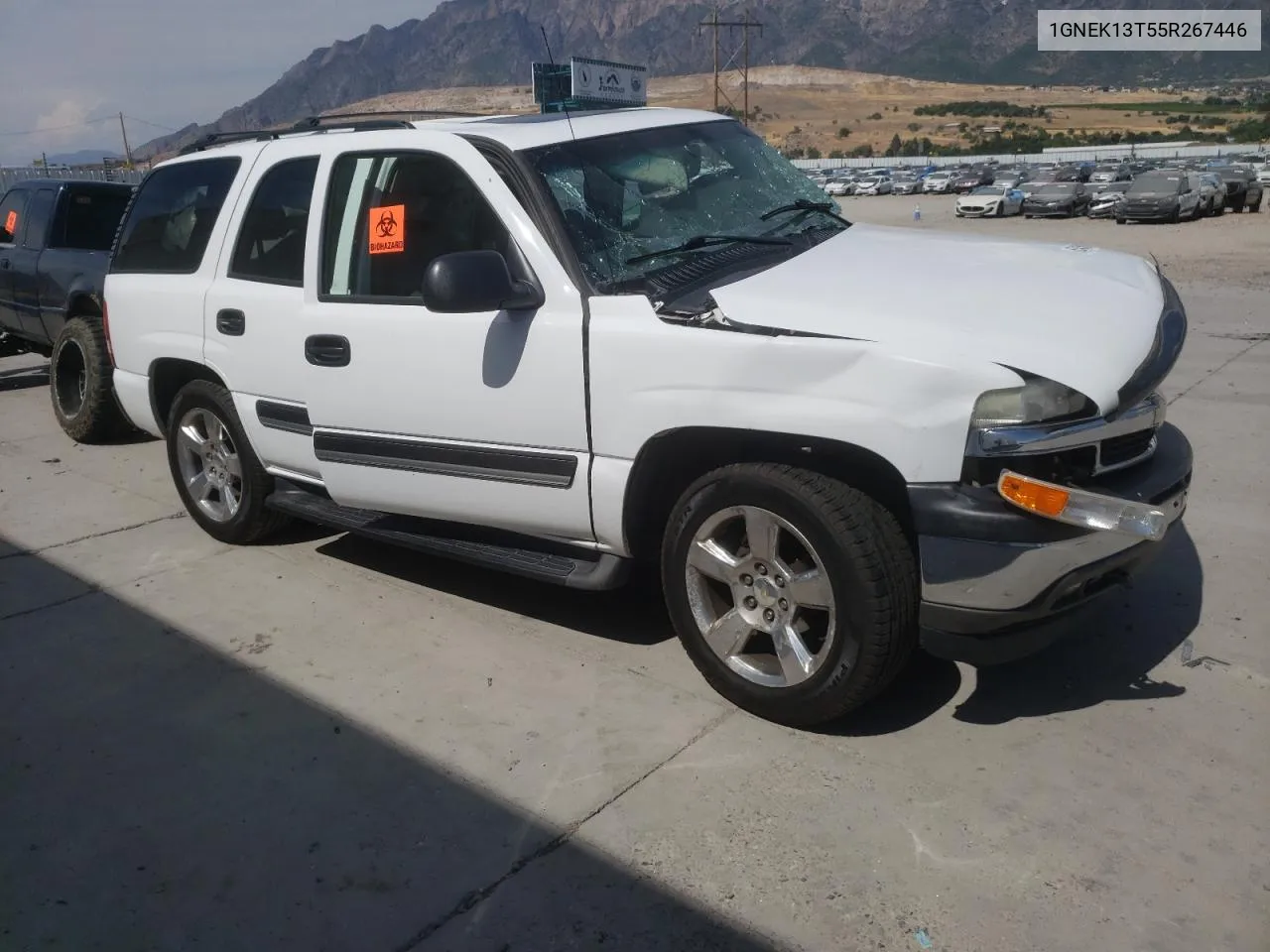 2005 Chevrolet Tahoe K1500 VIN: 1GNEK13T55R267446 Lot: 63435924