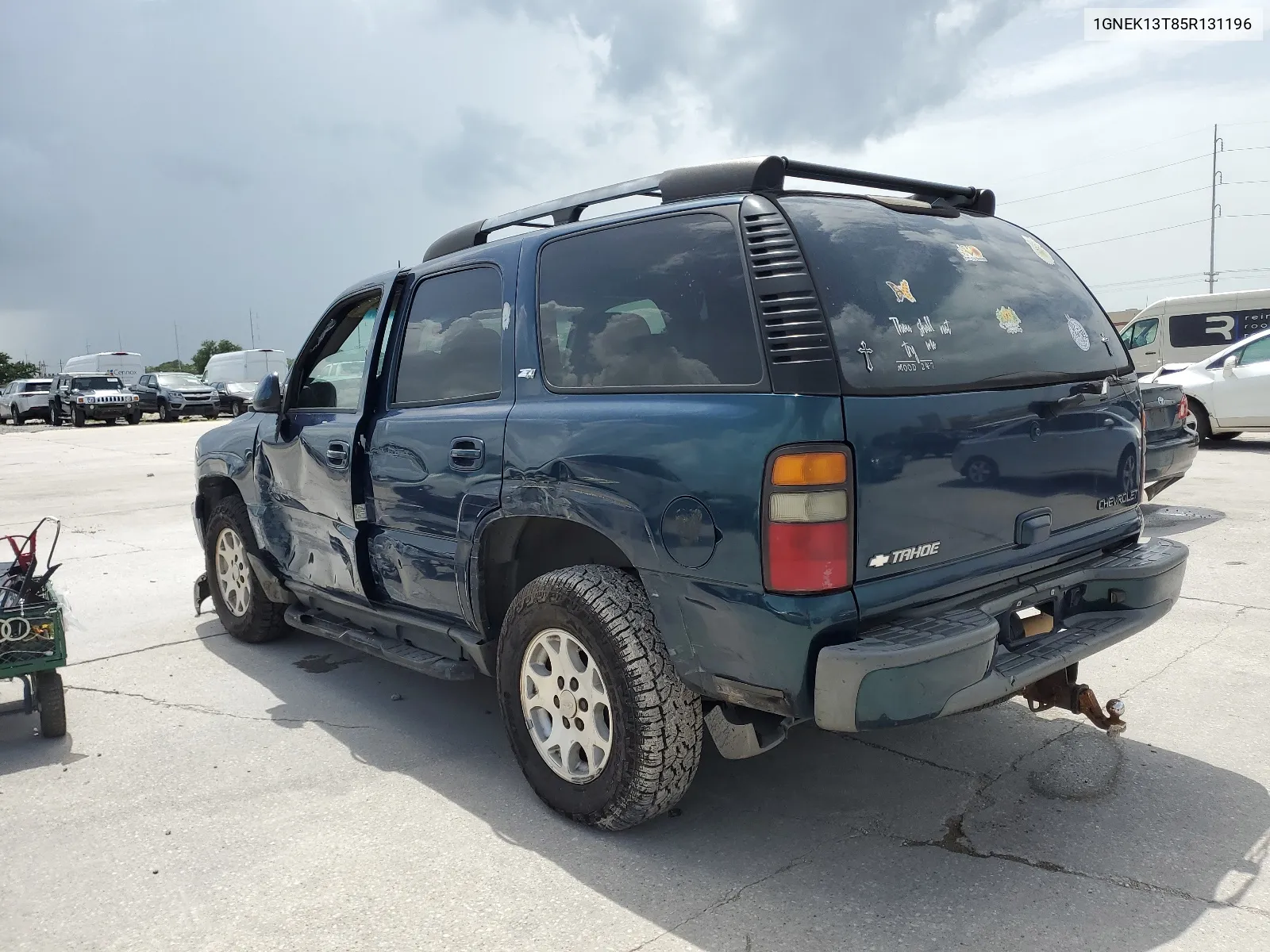 2005 Chevrolet Tahoe K1500 VIN: 1GNEK13T85R131196 Lot: 64481204