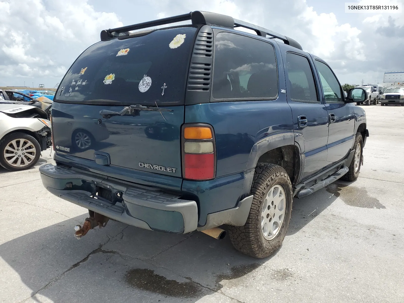 2005 Chevrolet Tahoe K1500 VIN: 1GNEK13T85R131196 Lot: 64481204