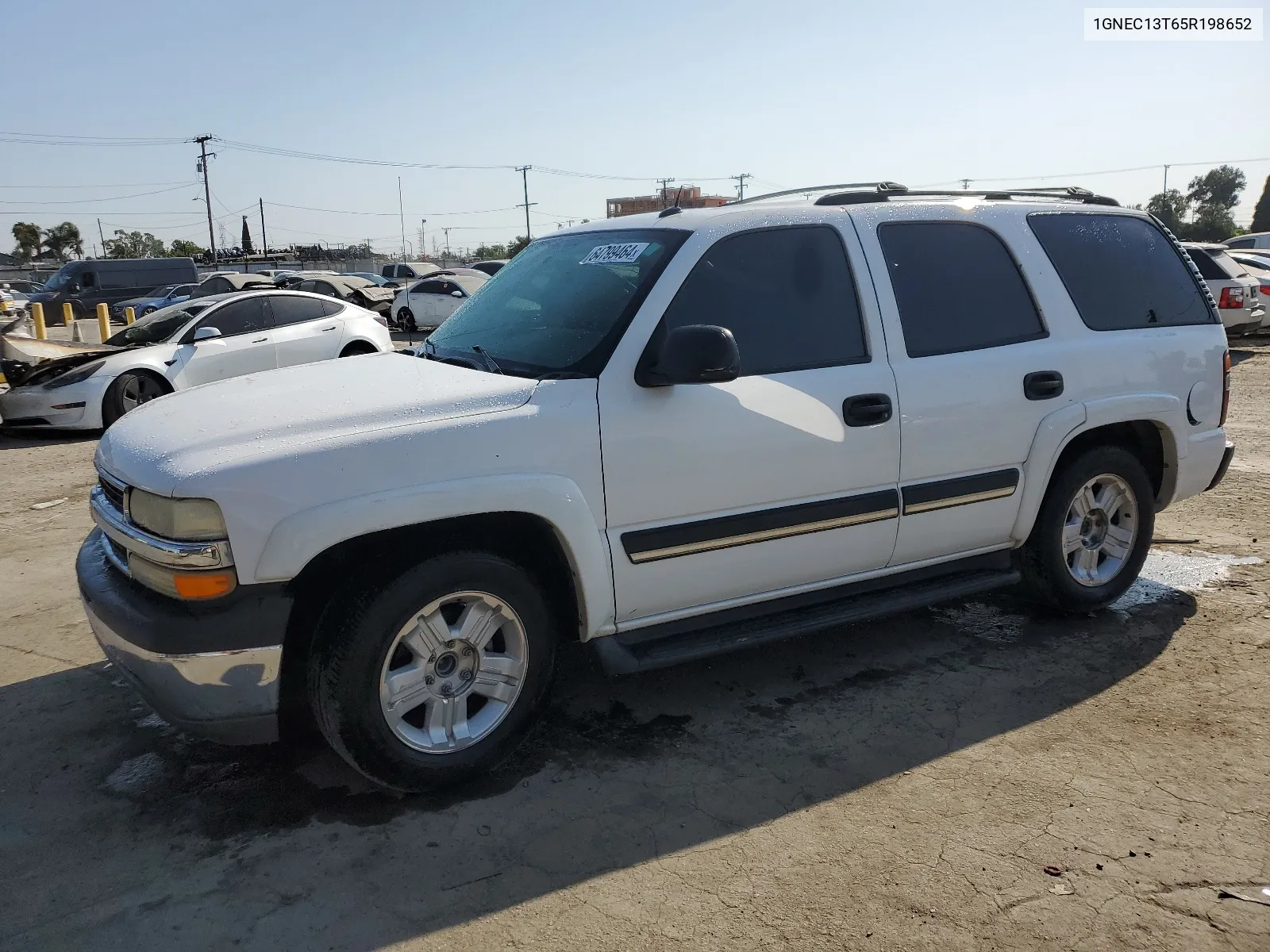 2005 Chevrolet Tahoe C1500 VIN: 1GNEC13T65R198652 Lot: 64799464