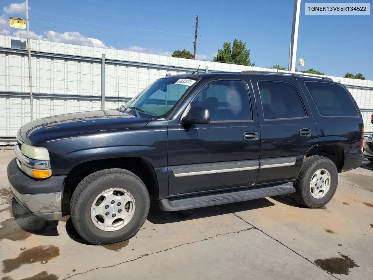 2005 Chevrolet Tahoe K1500 VIN: 1GNEK13V85R134522 Lot: 65633374