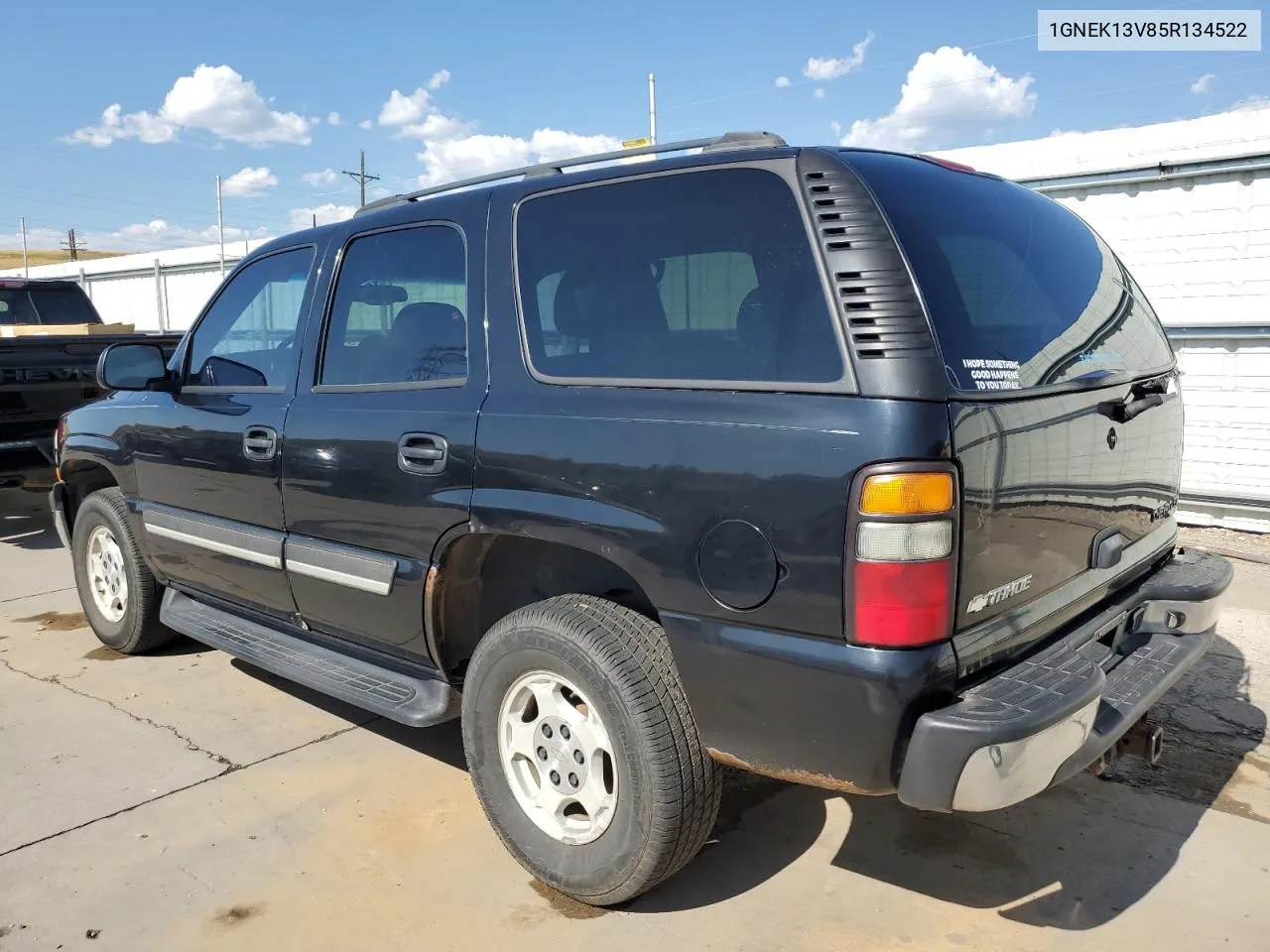 2005 Chevrolet Tahoe K1500 VIN: 1GNEK13V85R134522 Lot: 65633374