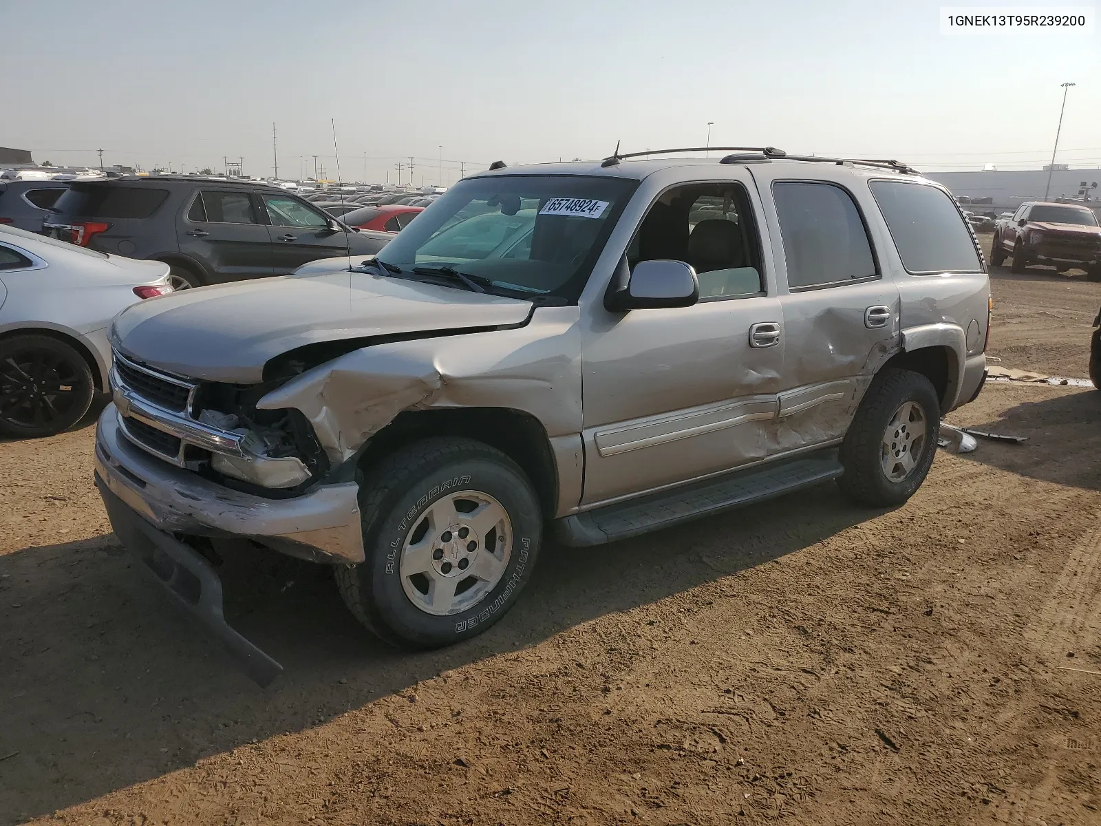 2005 Chevrolet Tahoe K1500 VIN: 1GNEK13T95R239200 Lot: 65748924