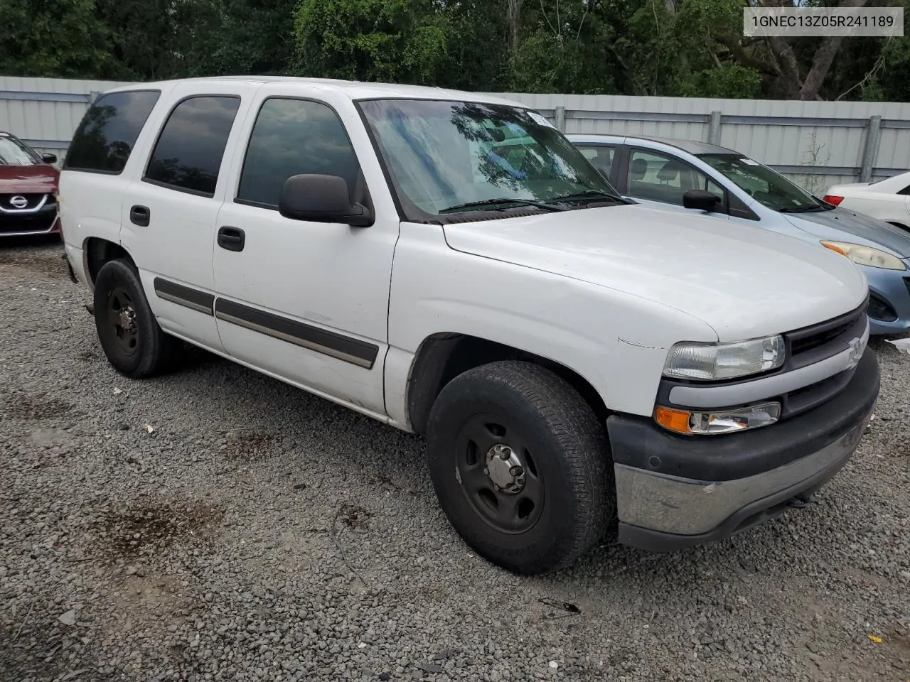 1GNEC13Z05R241189 2005 Chevrolet Tahoe C1500