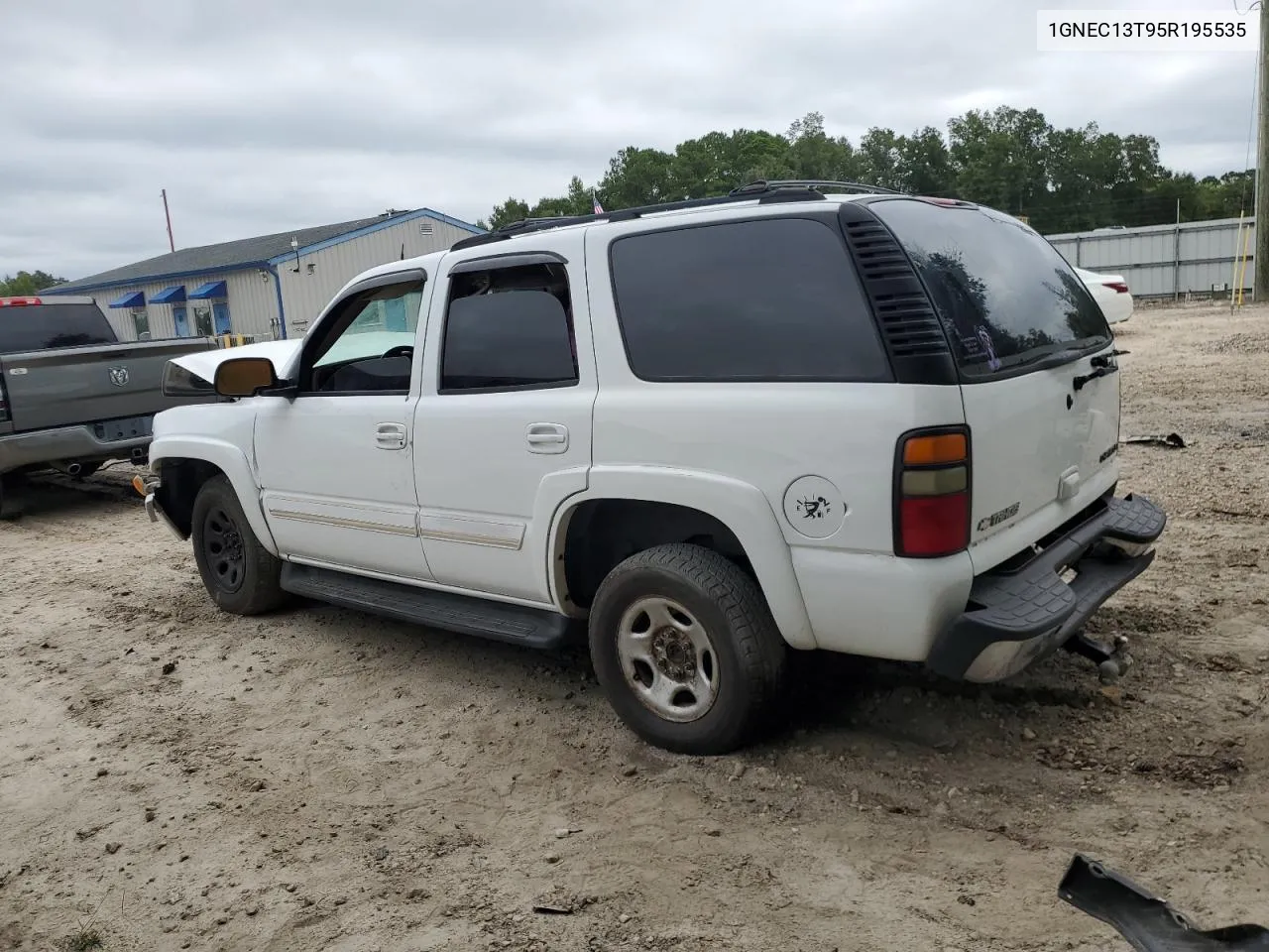 1GNEC13T95R195535 2005 Chevrolet Tahoe C1500