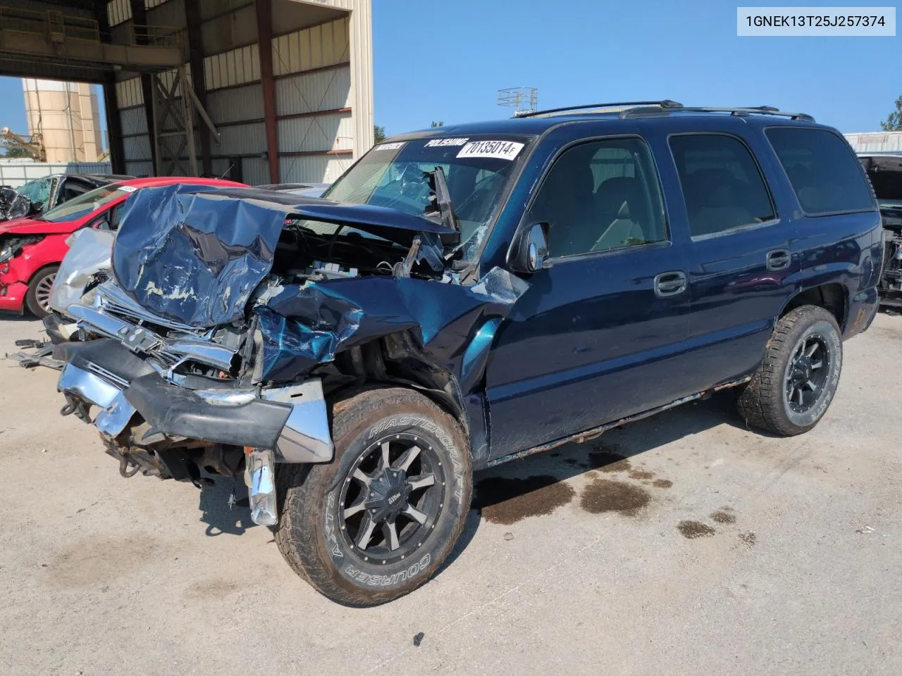 2005 Chevrolet Tahoe K1500 VIN: 1GNEK13T25J257374 Lot: 70135014