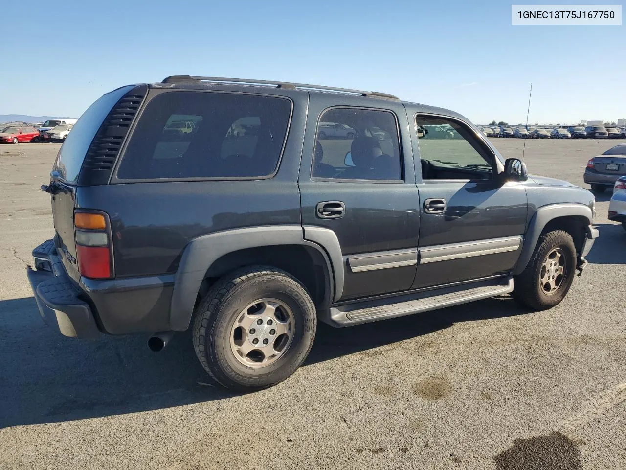 2005 Chevrolet Tahoe C1500 VIN: 1GNEC13T75J167750 Lot: 70892384