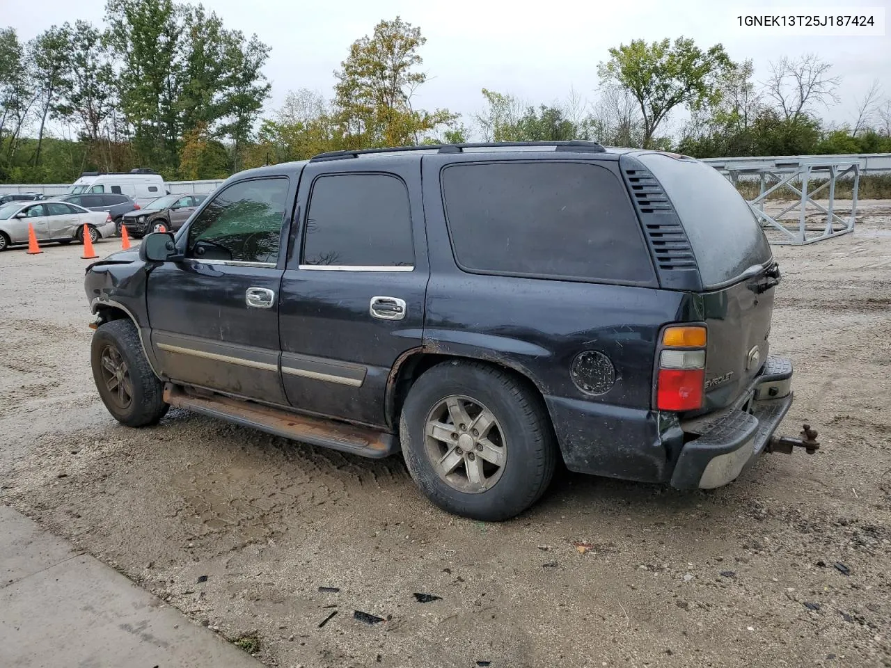 2005 Chevrolet Tahoe K1500 VIN: 1GNEK13T25J187424 Lot: 71442934