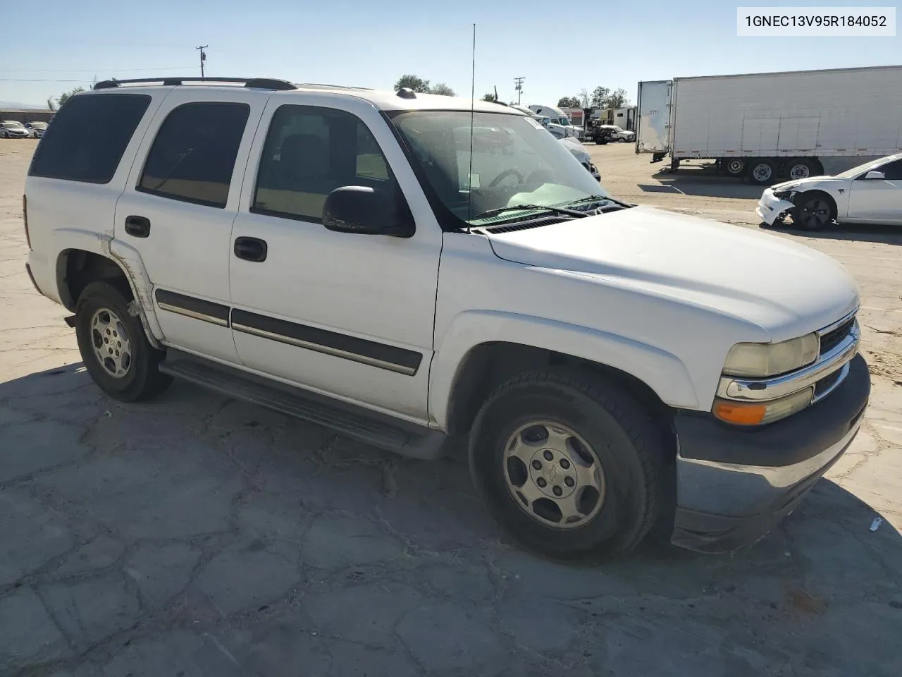 2005 Chevrolet Tahoe C1500 VIN: 1GNEC13V95R184052 Lot: 71465124