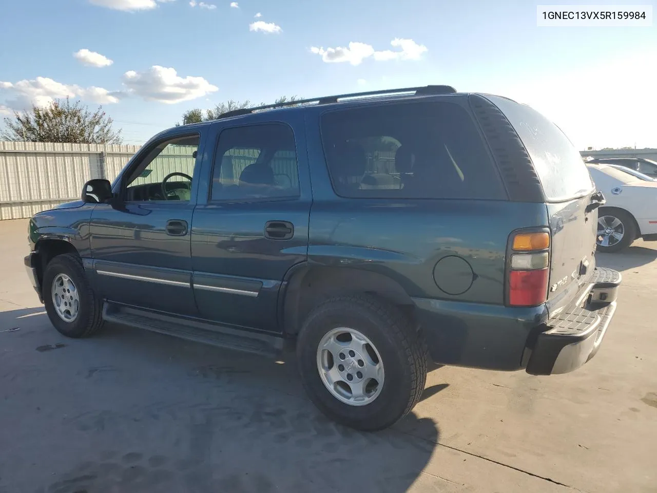 2005 Chevrolet Tahoe C1500 VIN: 1GNEC13VX5R159984 Lot: 72128914