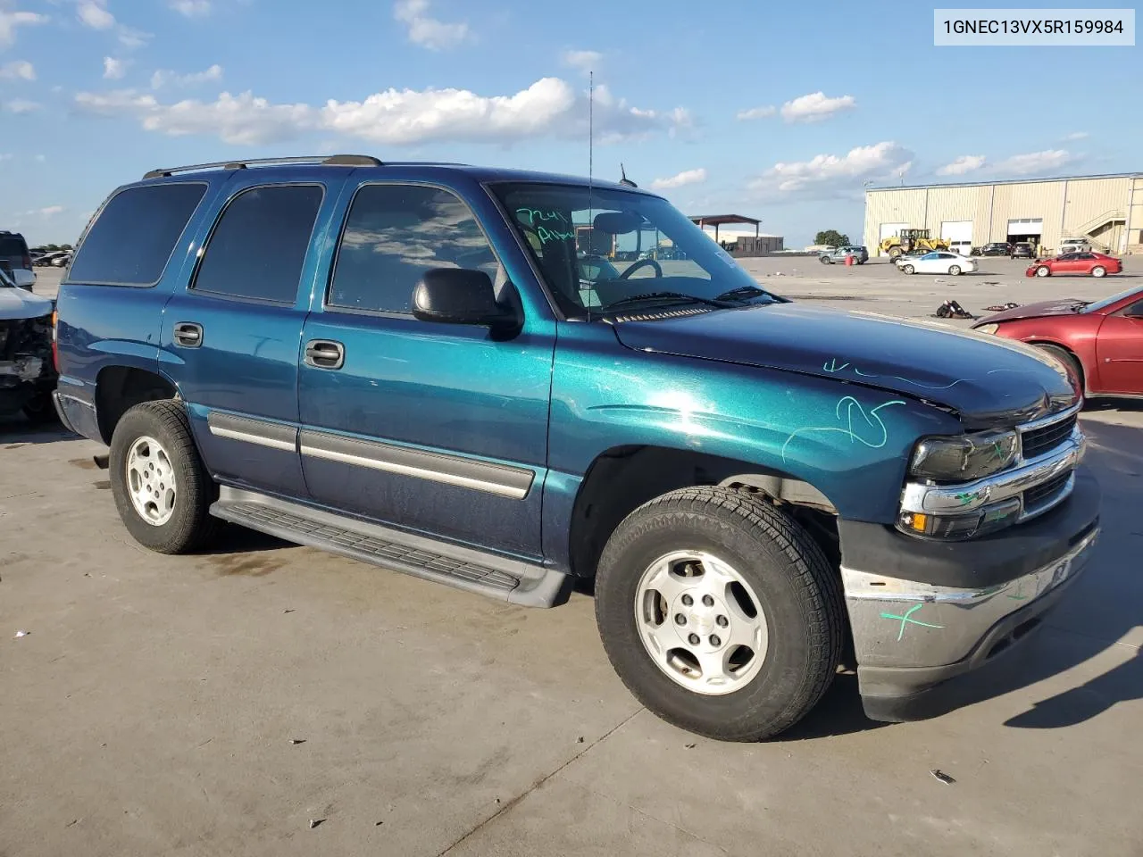 2005 Chevrolet Tahoe C1500 VIN: 1GNEC13VX5R159984 Lot: 72128914