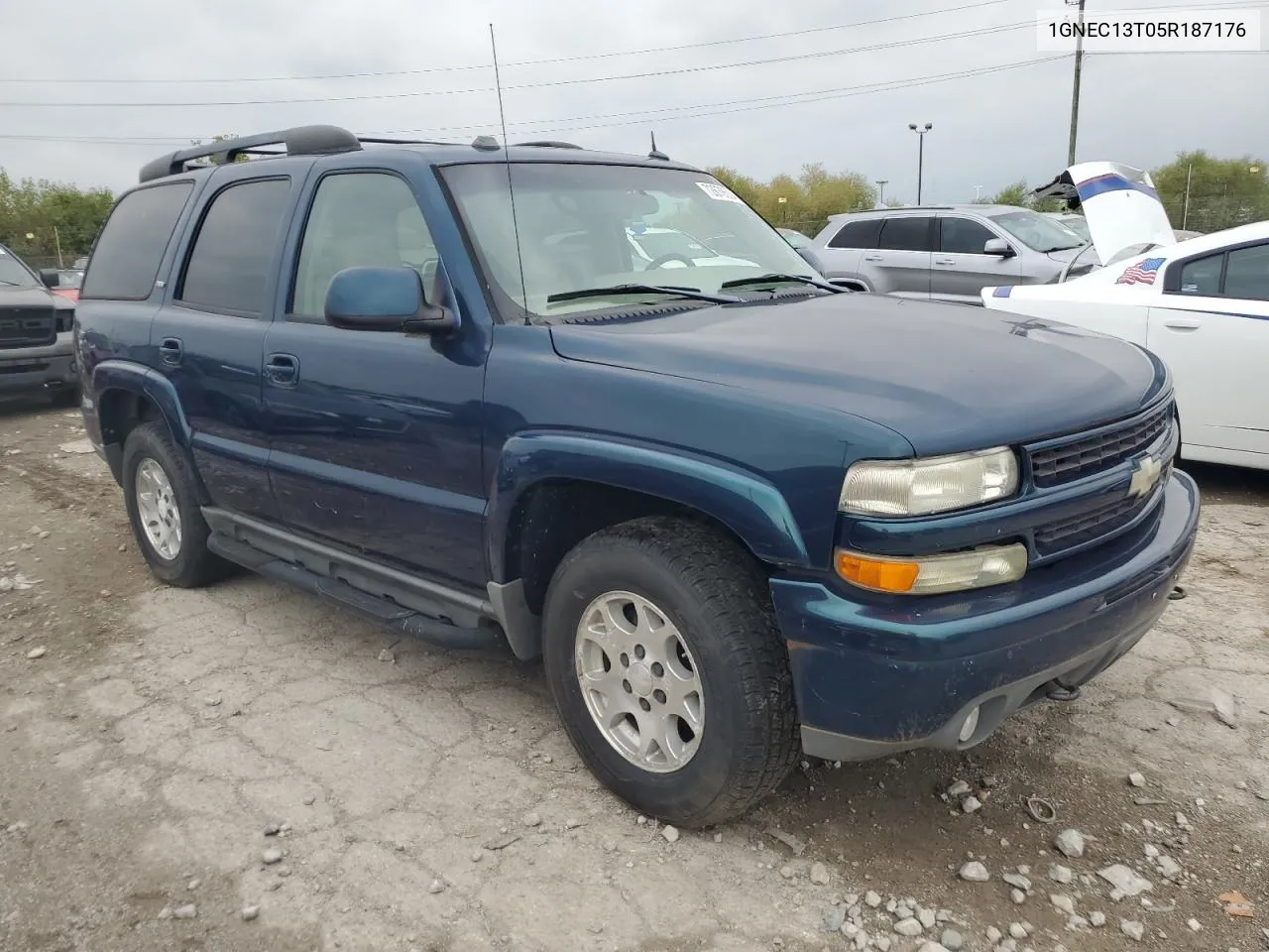 2005 Chevrolet Tahoe C1500 VIN: 1GNEC13T05R187176 Lot: 72678504