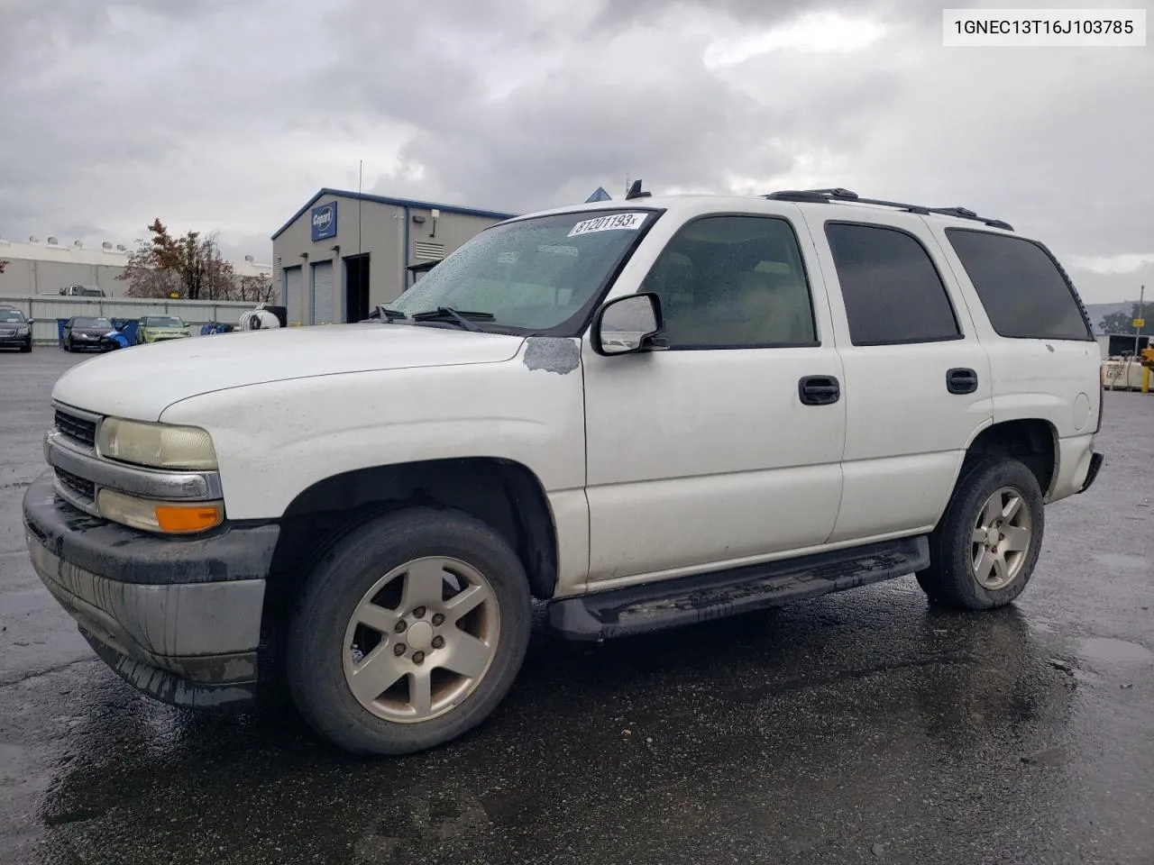 1GNEC13T16J103785 2006 Chevrolet Tahoe C1500