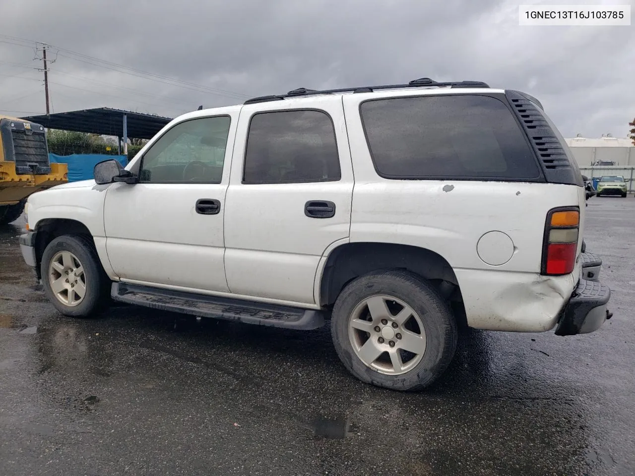 2006 Chevrolet Tahoe C1500 VIN: 1GNEC13T16J103785 Lot: 50072434