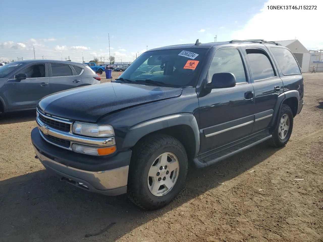 2006 Chevrolet Tahoe K1500 VIN: 1GNEK13T46J152272 Lot: 52663234