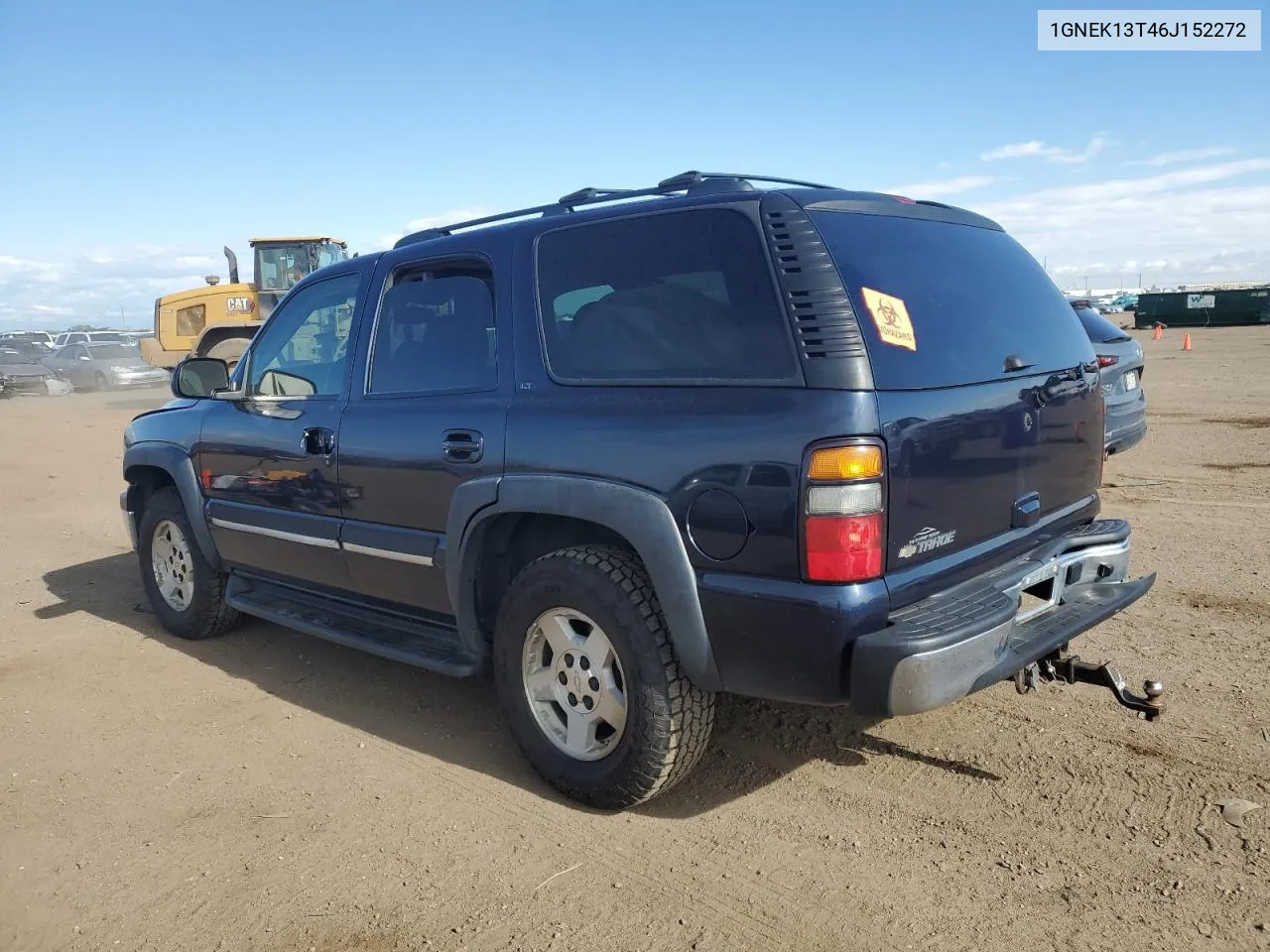 2006 Chevrolet Tahoe K1500 VIN: 1GNEK13T46J152272 Lot: 52663234