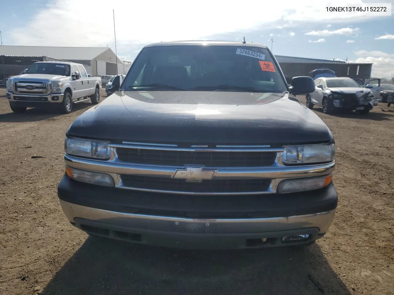 2006 Chevrolet Tahoe K1500 VIN: 1GNEK13T46J152272 Lot: 52663234