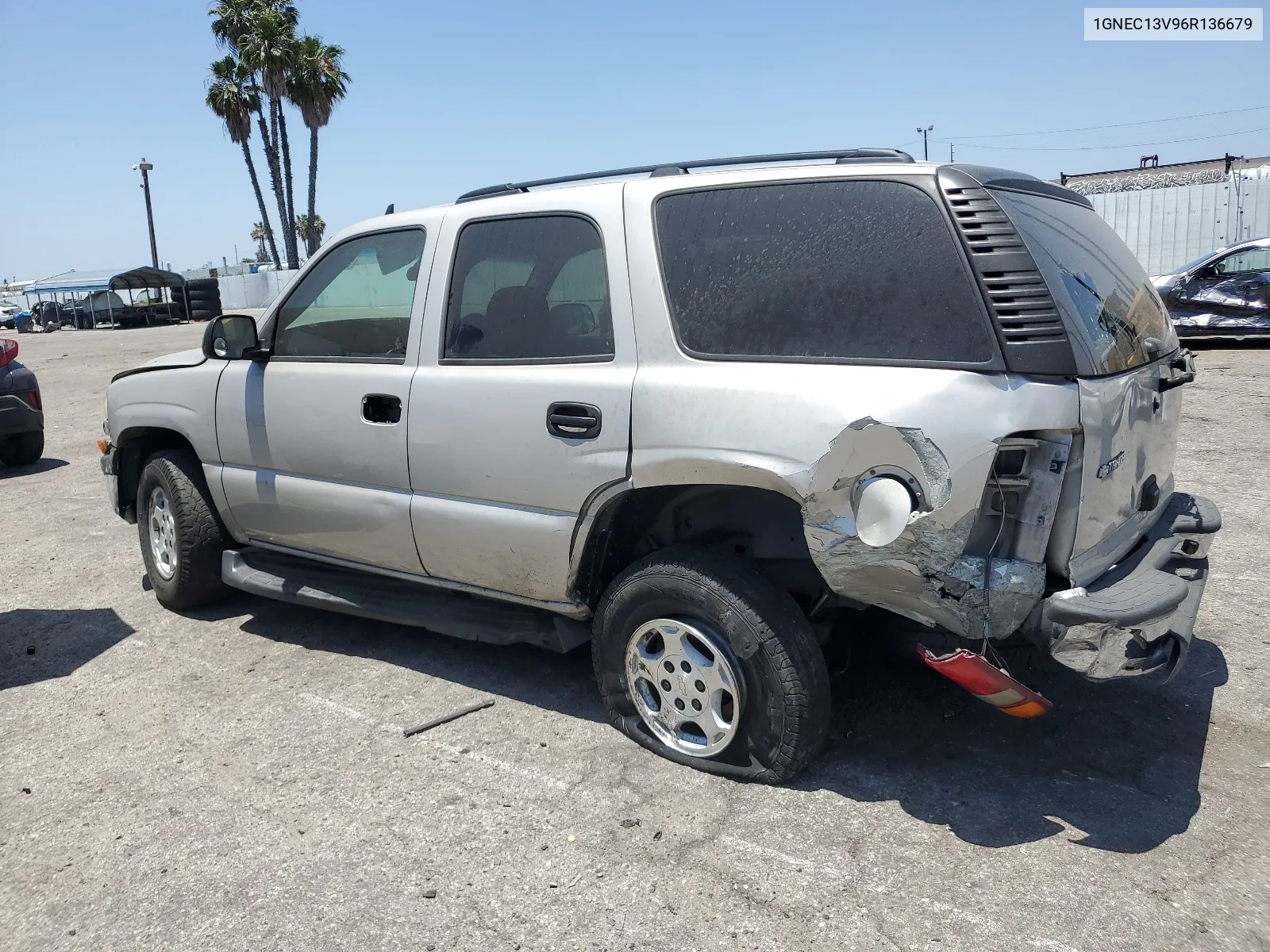 2006 Chevrolet Tahoe C1500 VIN: 1GNEC13V96R136679 Lot: 58726304