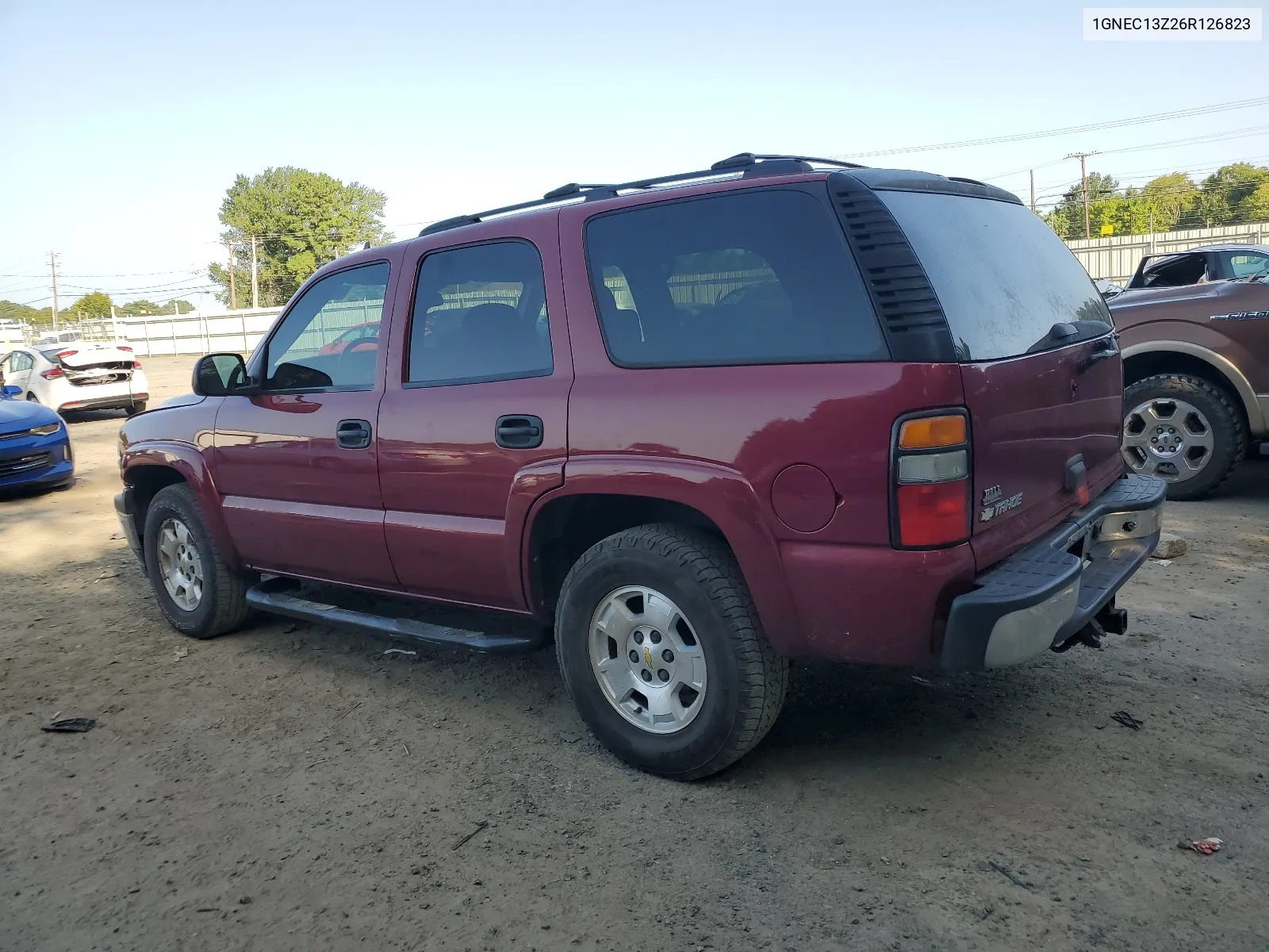 2006 Chevrolet Tahoe C1500 VIN: 1GNEC13Z26R126823 Lot: 62677014