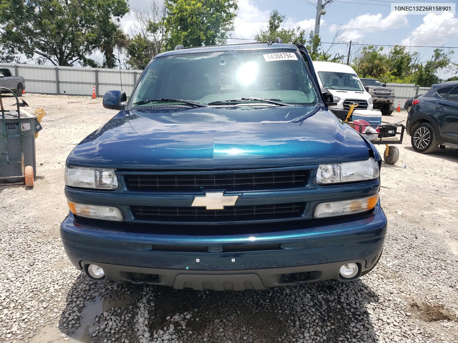 2006 Chevrolet Tahoe C1500 VIN: 1GNEC13Z26R158901 Lot: 64368794