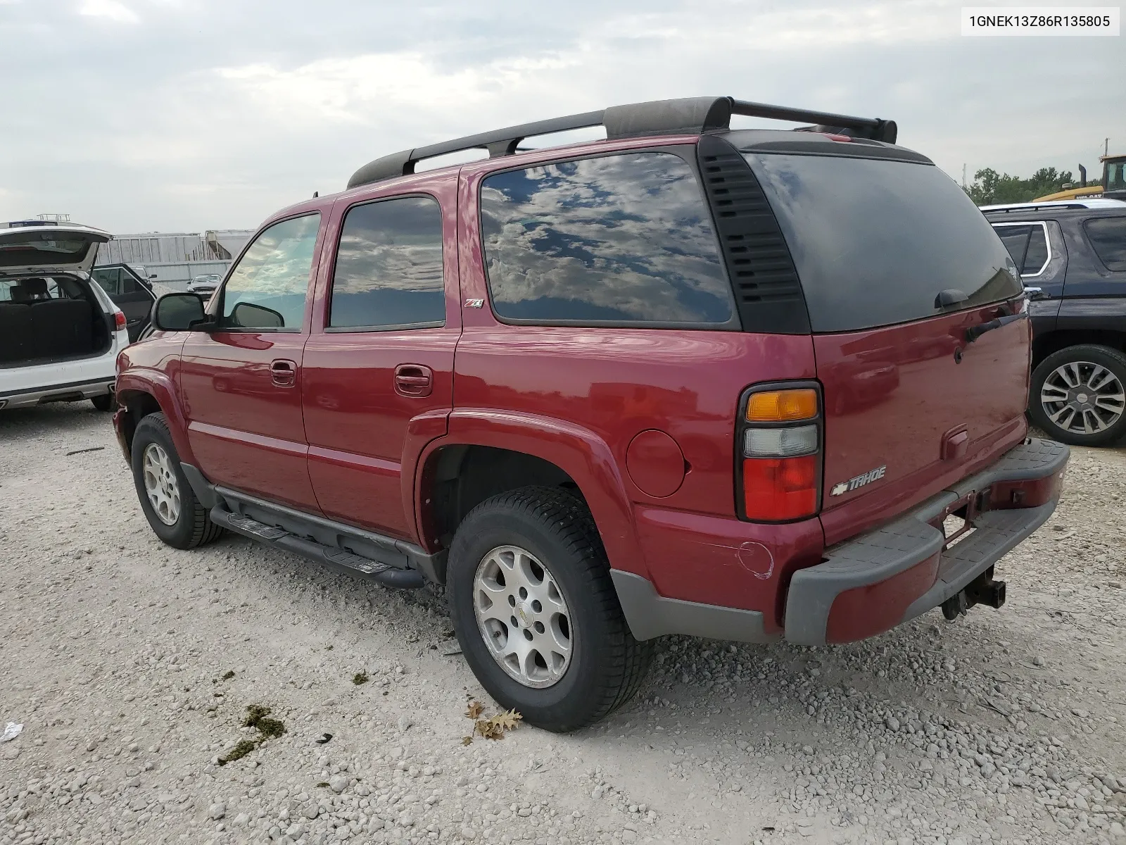 2006 Chevrolet Tahoe K1500 VIN: 1GNEK13Z86R135805 Lot: 65006714