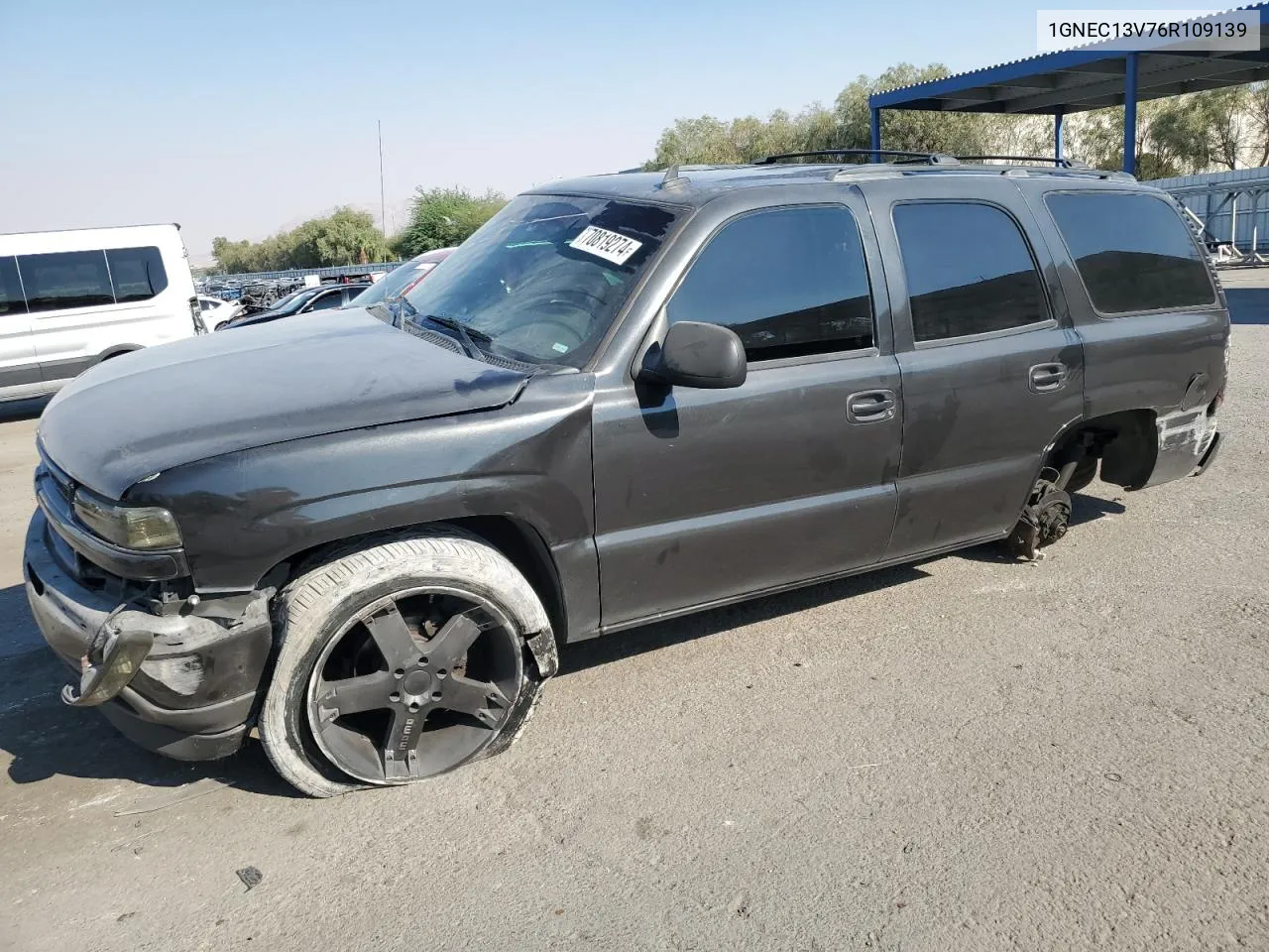 2006 Chevrolet Tahoe C1500 VIN: 1GNEC13V76R109139 Lot: 70819274