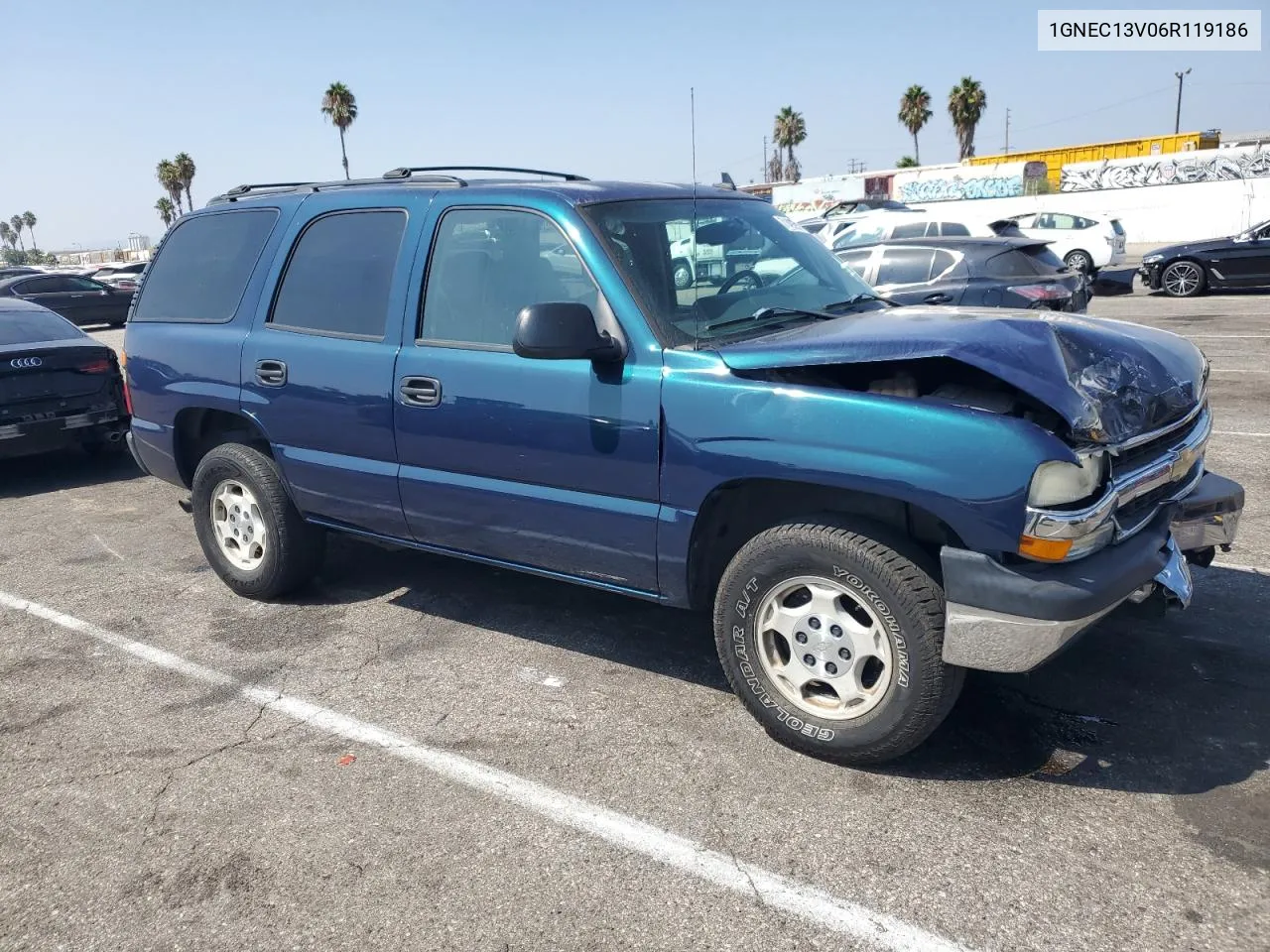 2006 Chevrolet Tahoe C1500 VIN: 1GNEC13V06R119186 Lot: 71493914