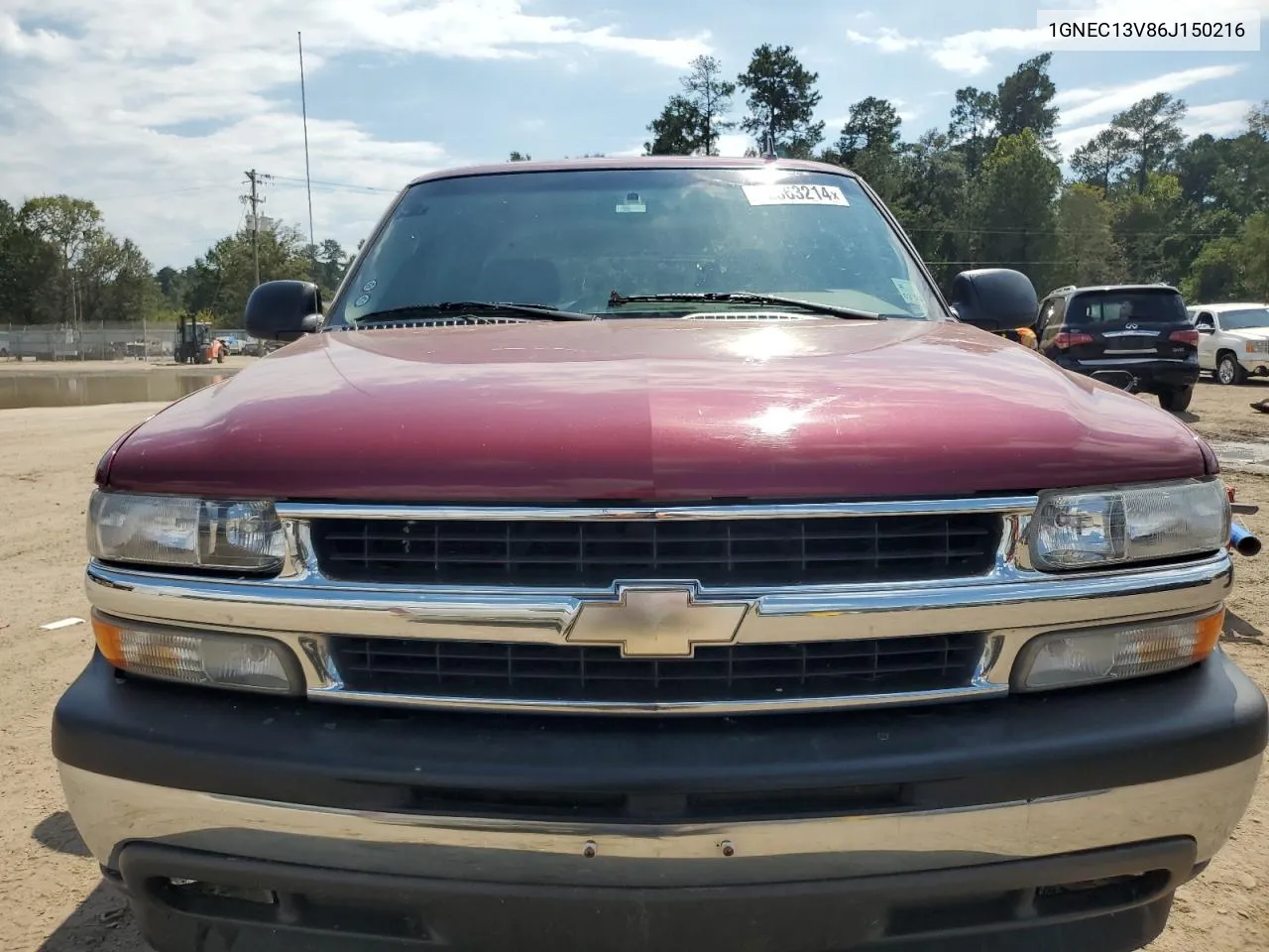 2006 Chevrolet Tahoe C1500 VIN: 1GNEC13V86J150216 Lot: 72363214