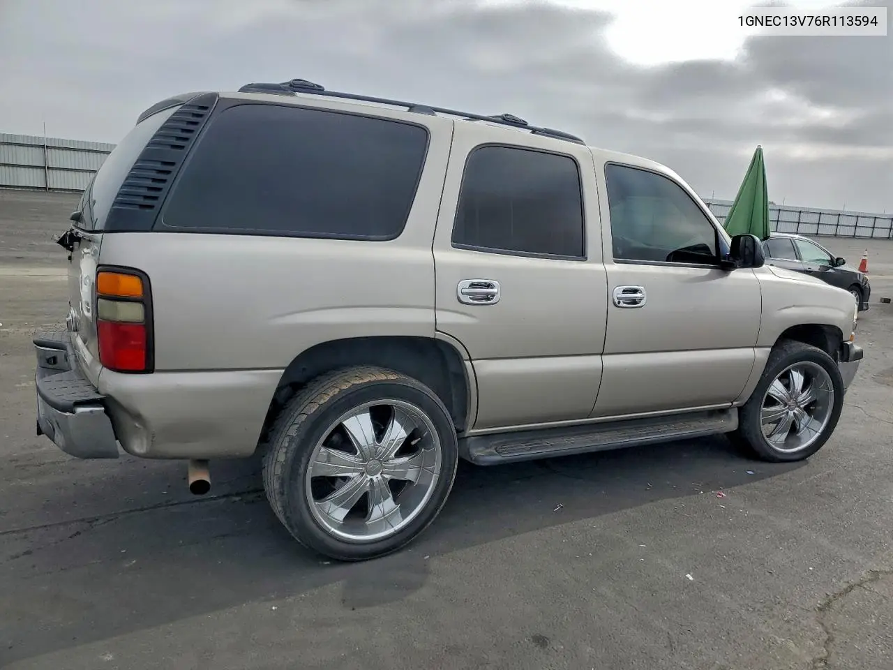 1GNEC13V76R113594 2006 Chevrolet Tahoe C1500