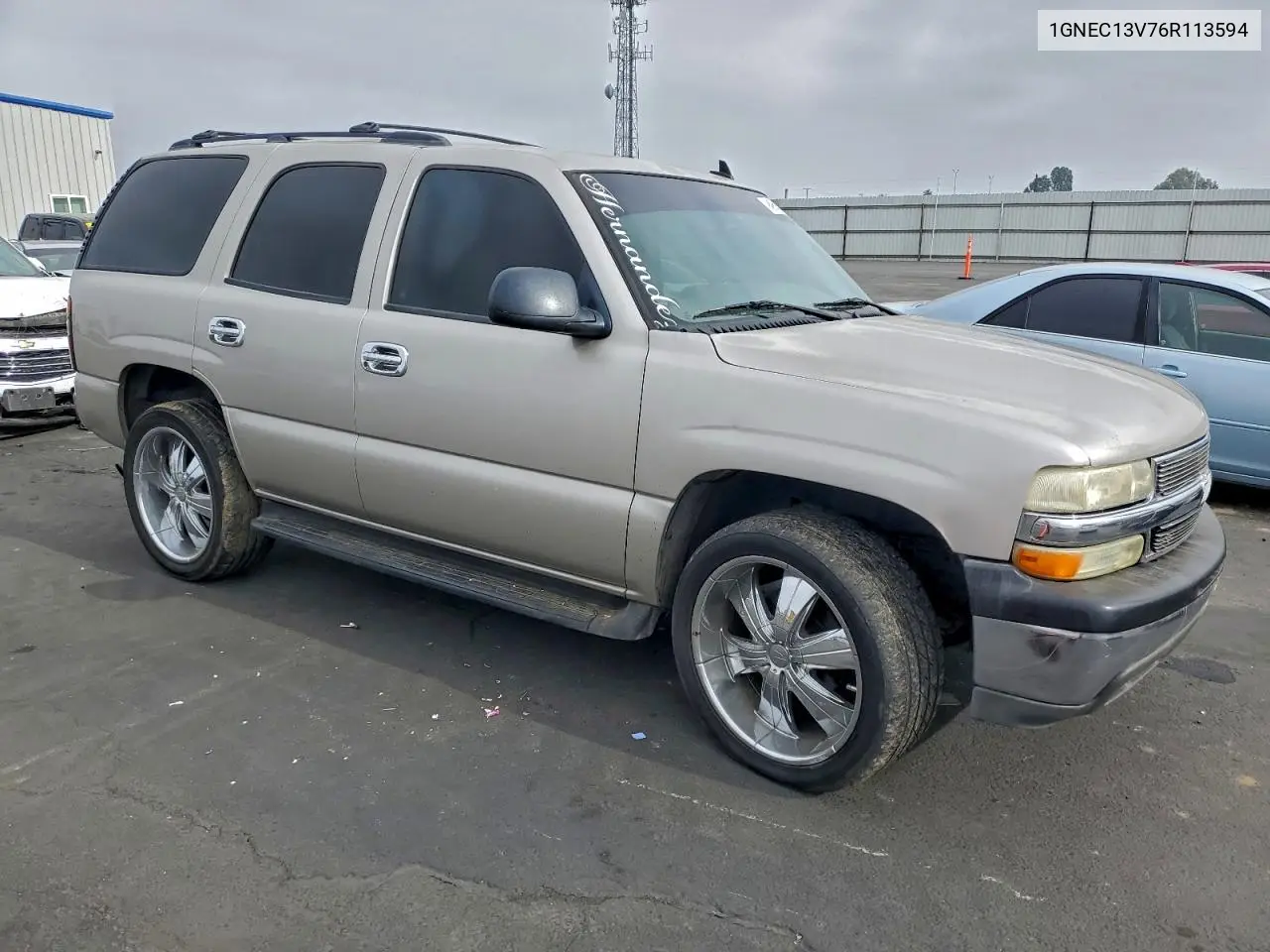 1GNEC13V76R113594 2006 Chevrolet Tahoe C1500